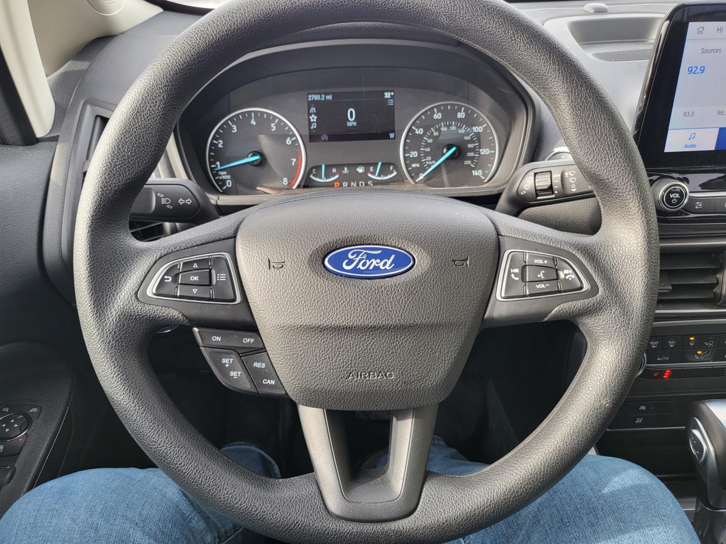 2022 Gray /BLACK Ford EcoSport SE AWD (MAJ6S3GL6NC) with an 2.0L L4 DOHC 16V engine, 6A transmission, located at 1960 Industrial Drive, Wasilla, 99654, (907) 274-2277, 61.573475, -149.400146 - Photo#12