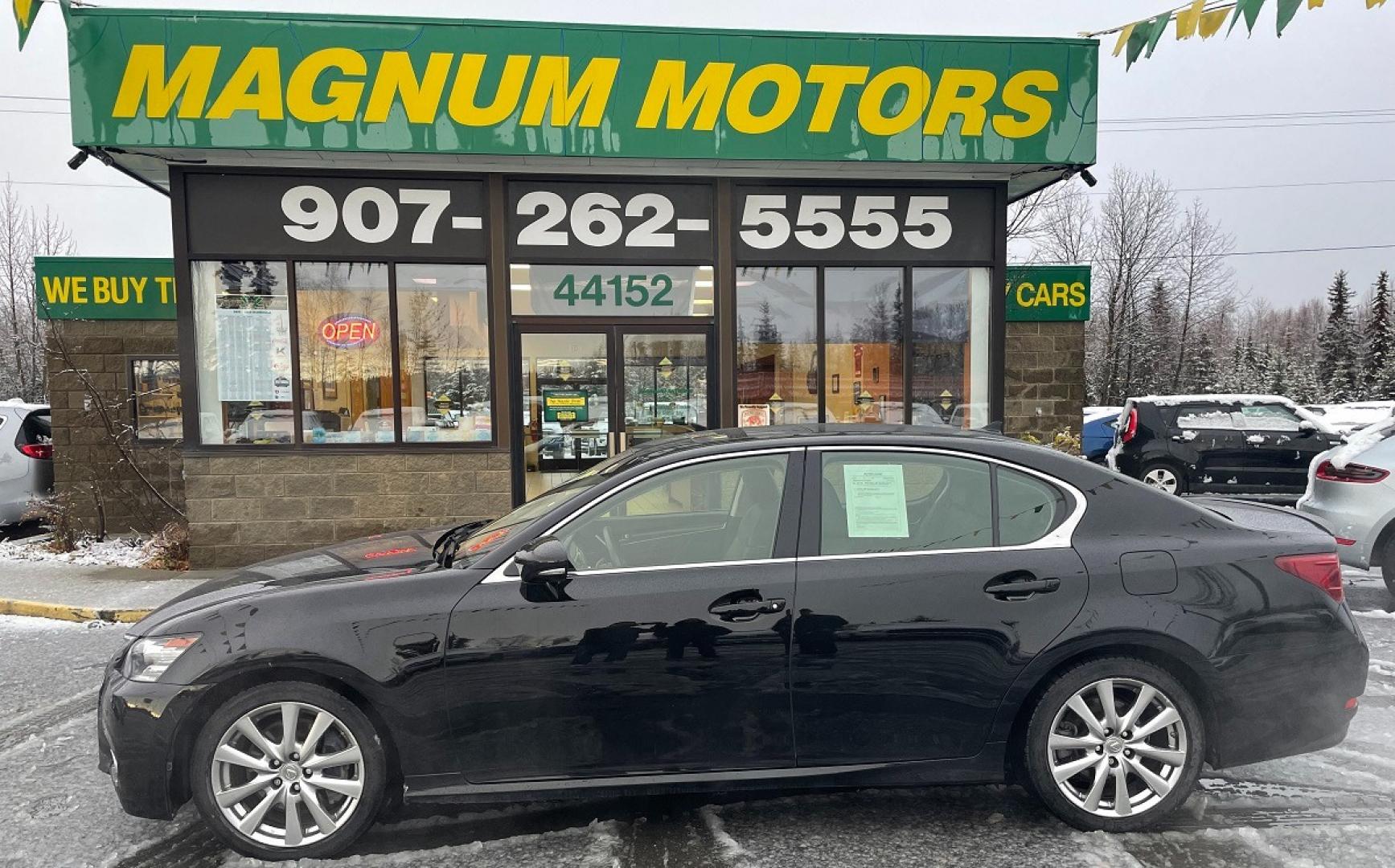 2013 BLACK LEXUS GS 350 BASE (JTHBE1BL9D5) with an 3.5L engine, Automatic transmission, located at 1960 Industrial Drive, Wasilla, 99654, (907) 274-2277, 61.573475, -149.400146 - Photo#0