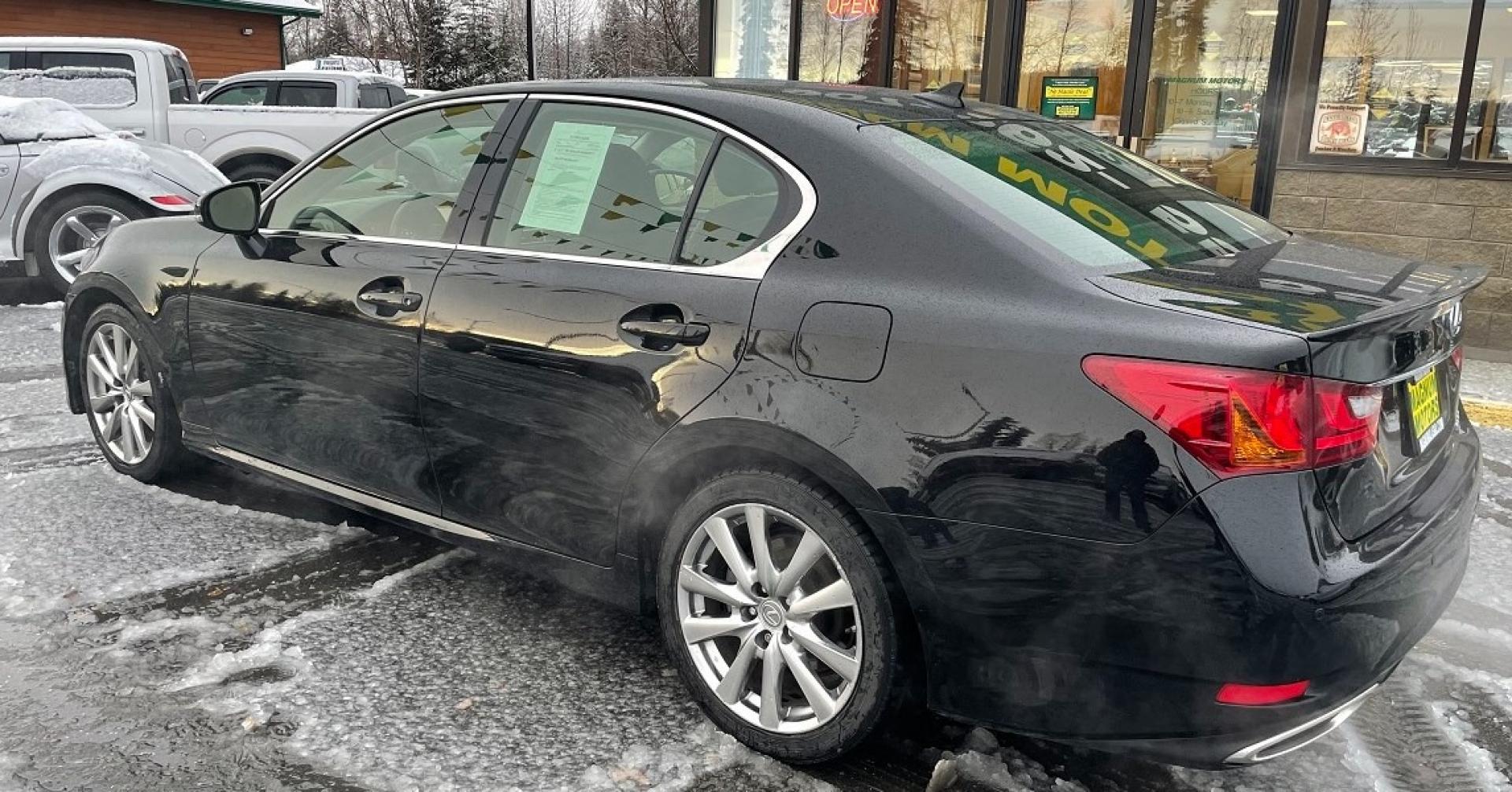 2013 BLACK LEXUS GS 350 BASE (JTHBE1BL9D5) with an 3.5L engine, Automatic transmission, located at 1960 Industrial Drive, Wasilla, 99654, (907) 274-2277, 61.573475, -149.400146 - Photo#1