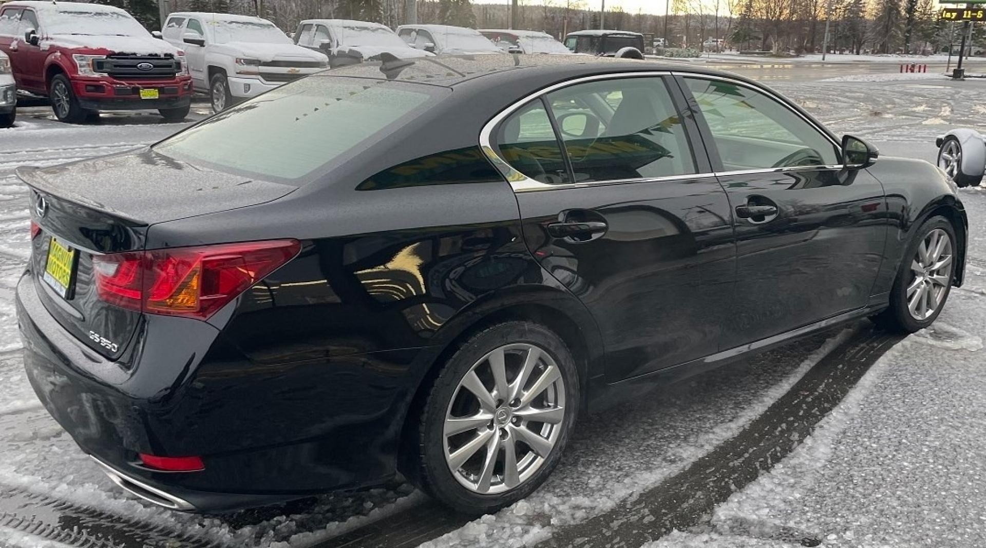 2013 BLACK LEXUS GS 350 BASE (JTHBE1BL9D5) with an 3.5L engine, Automatic transmission, located at 1960 Industrial Drive, Wasilla, 99654, (907) 274-2277, 61.573475, -149.400146 - Photo#3