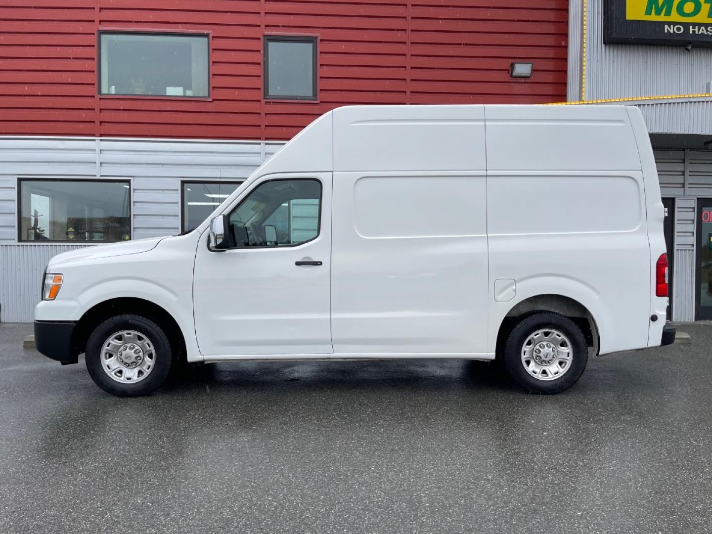 2019 WHITE /Gray NISSAN NV 2500 HD S (1N6AF0LY0KN) with an 5.6L engine, Automatic transmission, located at 1960 Industrial Drive, Wasilla, 99654, (907) 274-2277, 61.573475, -149.400146 - Photo#1