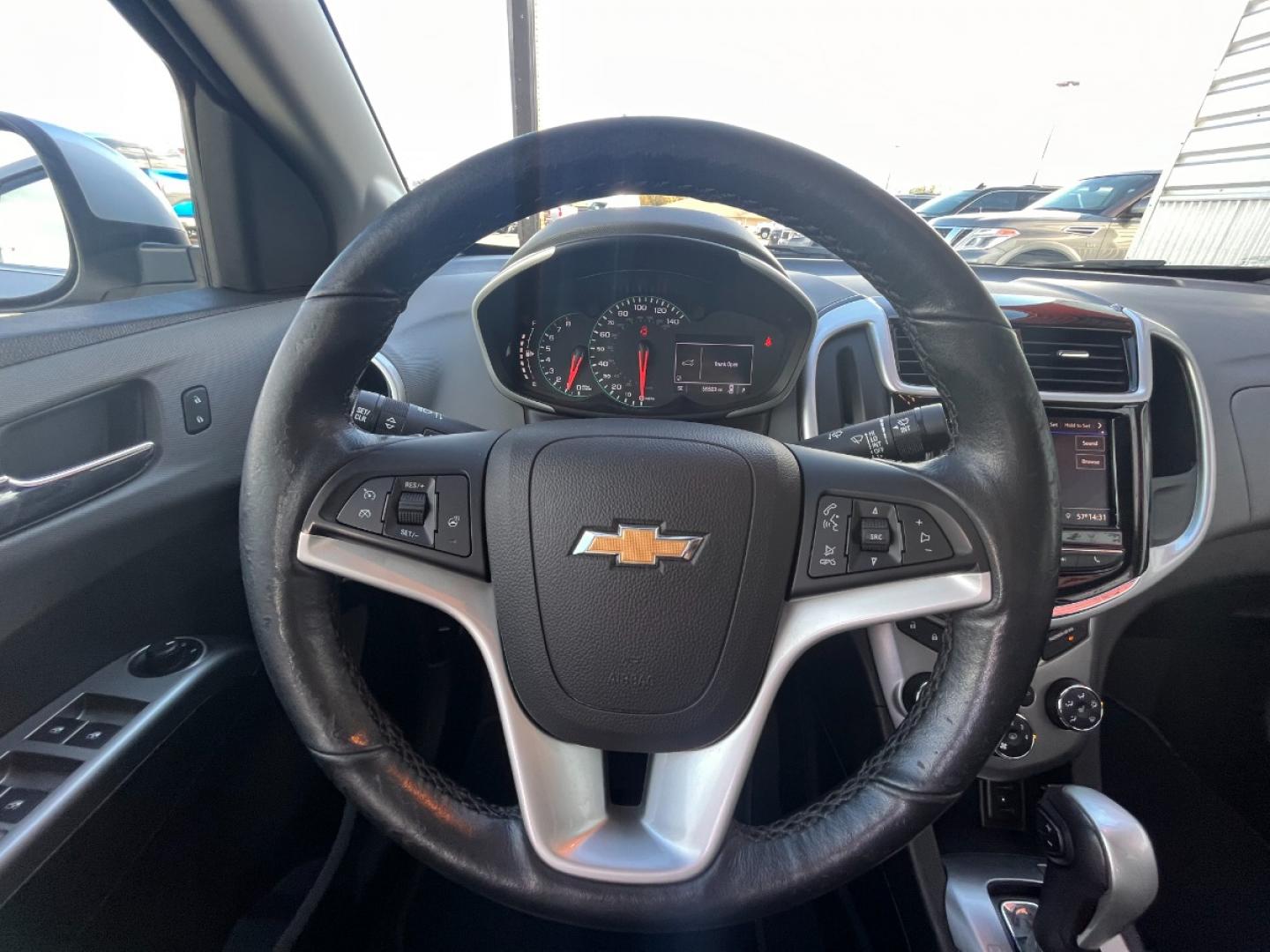 2020 Silver /gray Chevrolet Sonic Premier Auto Sedan (1G1JF5SB2L4) with an 1.4L L4 DOHC 24V TURBO engine, 6A transmission, located at 1960 Industrial Drive, Wasilla, 99654, (907) 274-2277, 61.573475, -149.400146 - Photo#10