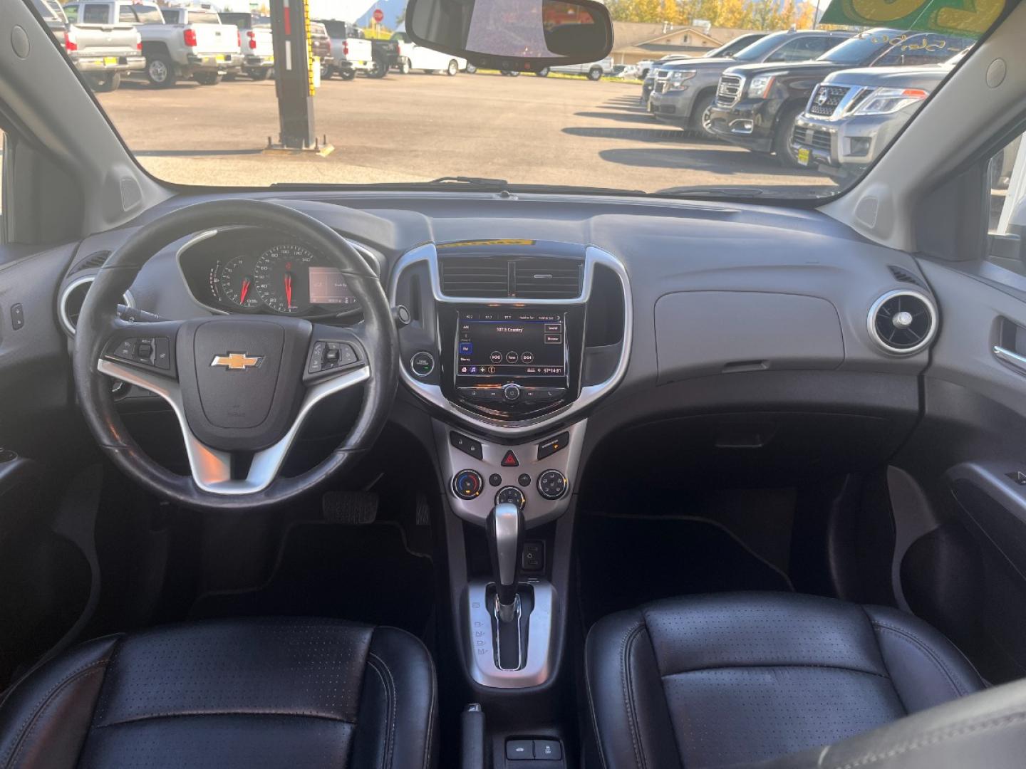 2020 Silver /gray Chevrolet Sonic Premier Auto Sedan (1G1JF5SB2L4) with an 1.4L L4 DOHC 24V TURBO engine, 6A transmission, located at 1960 Industrial Drive, Wasilla, 99654, (907) 274-2277, 61.573475, -149.400146 - Photo#8