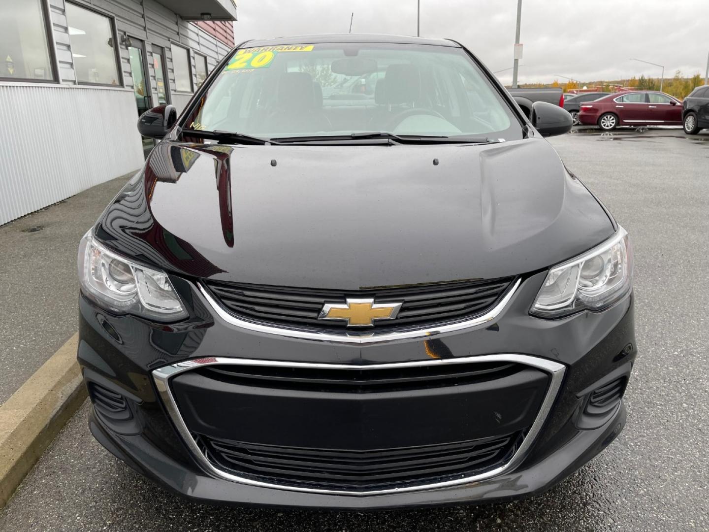 2020 BLACK /Black CHEVROLET SONIC PREMIER (1G1JF5SB2L4) with an 1.4L engine, Automatic transmission, located at 1960 Industrial Drive, Wasilla, 99654, (907) 274-2277, 61.573475, -149.400146 - Photo#6