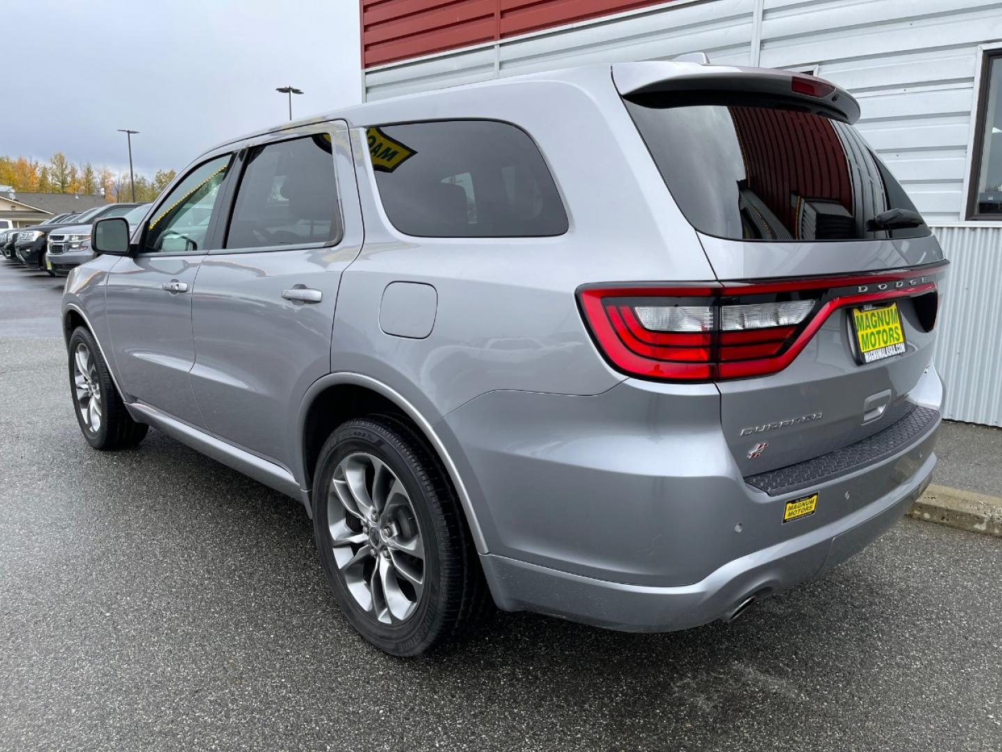 2020 GRAY /Black DODGE DURANGO GT (1C4RDJDG5LC) with an 3.6L engine, Automatic transmission, located at 1960 Industrial Drive, Wasilla, 99654, (907) 274-2277, 61.573475, -149.400146 - Photo#2