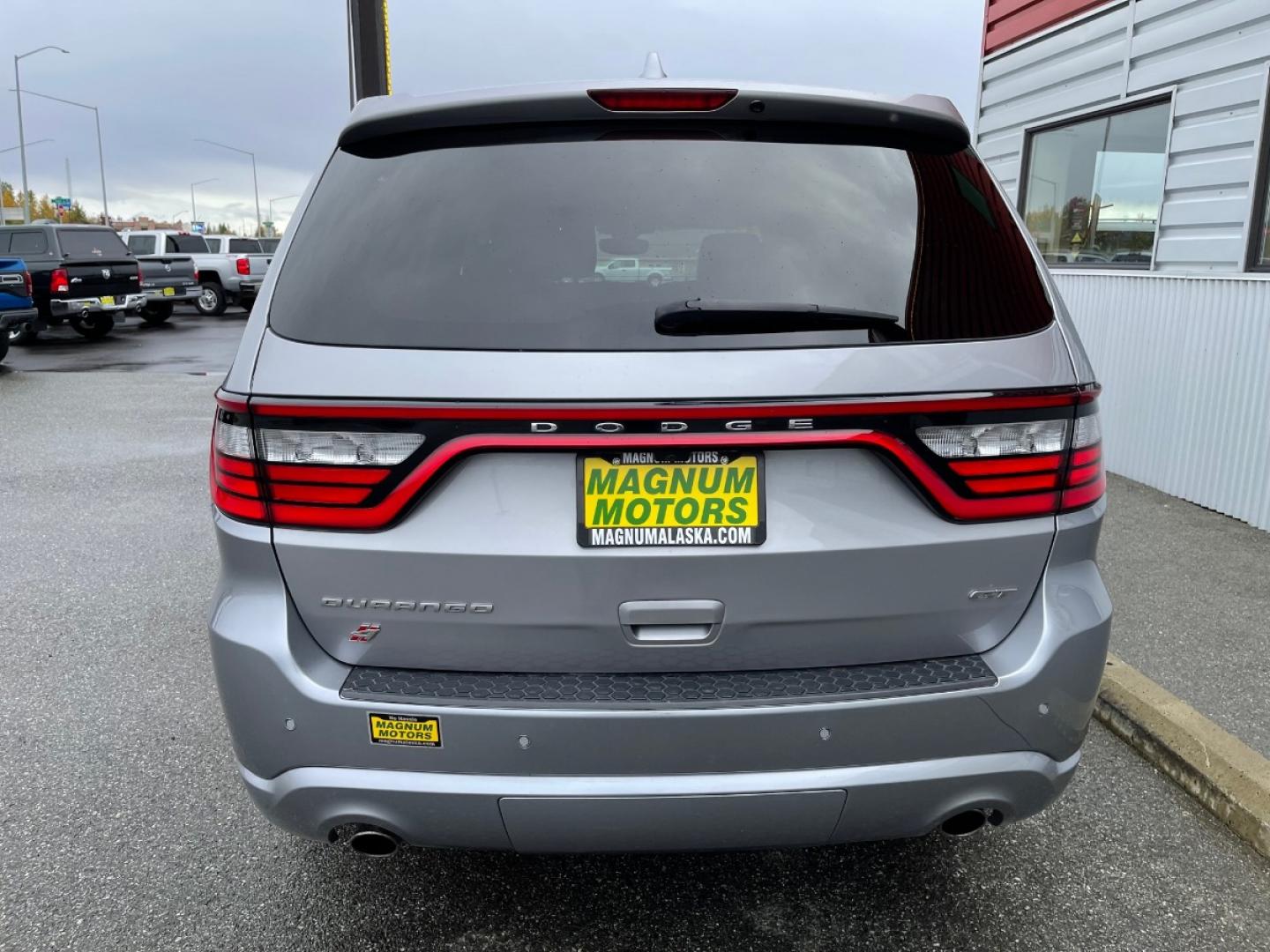 2020 GRAY /Black DODGE DURANGO GT (1C4RDJDG5LC) with an 3.6L engine, Automatic transmission, located at 1960 Industrial Drive, Wasilla, 99654, (907) 274-2277, 61.573475, -149.400146 - Photo#3