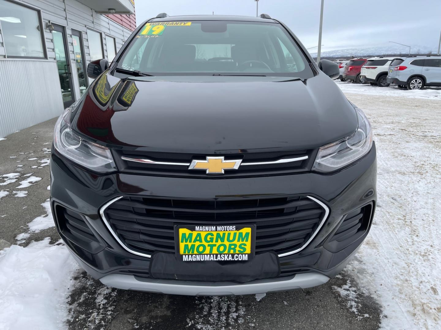 2019 BLACK /Black CHEVROLET TRAX LT (3GNCJPSB2KL) with an 1.4L engine, Automatic transmission, located at 1960 Industrial Drive, Wasilla, 99654, (907) 274-2277, 61.573475, -149.400146 - Photo#7