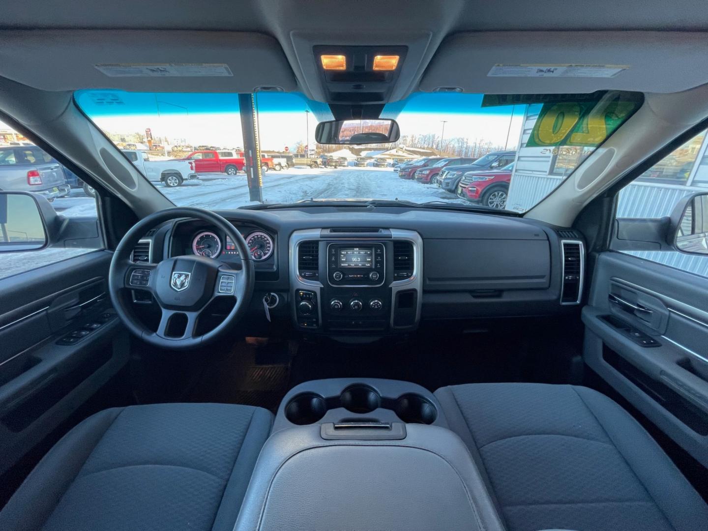 2020 Silver /Gray RAM 1500 Classic SLT Crew Cab 4WD (1C6RR7TT9LS) with an 5.7L V8 OHV 16V engine, 8A transmission, located at 1960 Industrial Drive, Wasilla, 99654, (907) 274-2277, 61.573475, -149.400146 - Photo#11