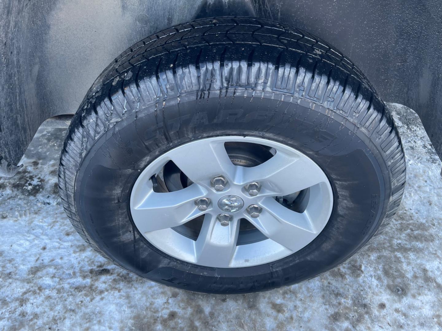 2020 Silver /Gray RAM 1500 Classic SLT Crew Cab 4WD (1C6RR7TT9LS) with an 5.7L V8 OHV 16V engine, 8A transmission, located at 1960 Industrial Drive, Wasilla, 99654, (907) 274-2277, 61.573475, -149.400146 - Photo#16