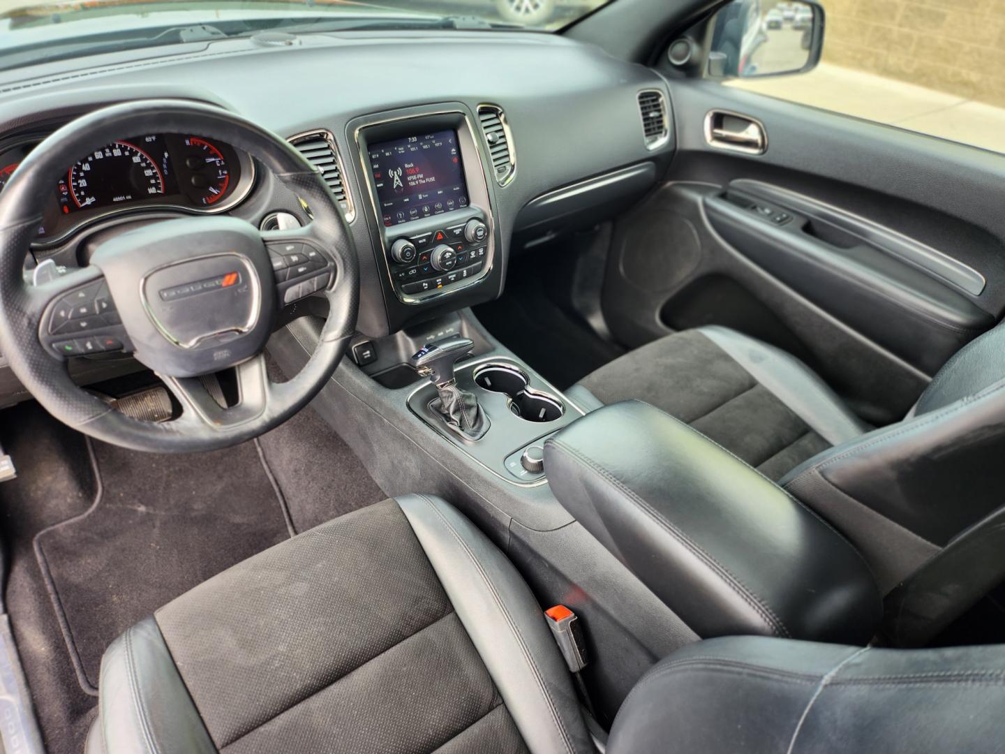 2019 Black /BLACK LEATHER Dodge Durango R/T AWD (1C4SDJCT4KC) with an 5.7L V8 OHV 16V engine, 8A transmission, located at 1960 Industrial Drive, Wasilla, 99654, (907) 274-2277, 61.573475, -149.400146 - Photo#14