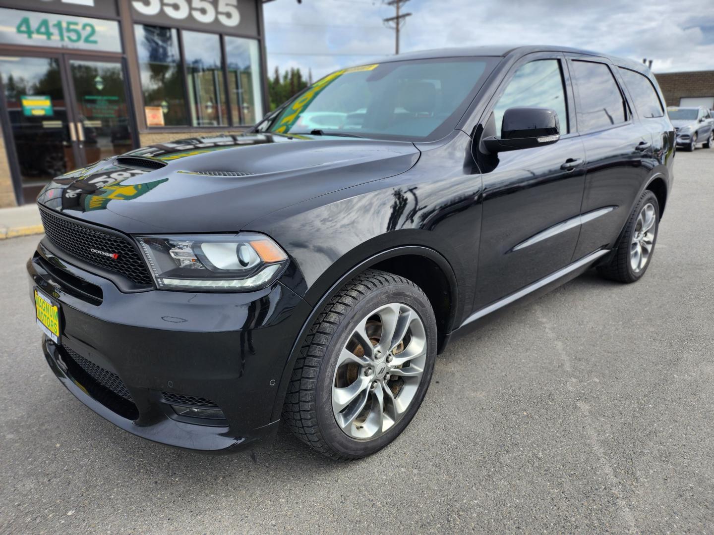 2019 Black /BLACK LEATHER Dodge Durango R/T AWD (1C4SDJCT4KC) with an 5.7L V8 OHV 16V engine, 8A transmission, located at 1960 Industrial Drive, Wasilla, 99654, (907) 274-2277, 61.573475, -149.400146 - Photo#3