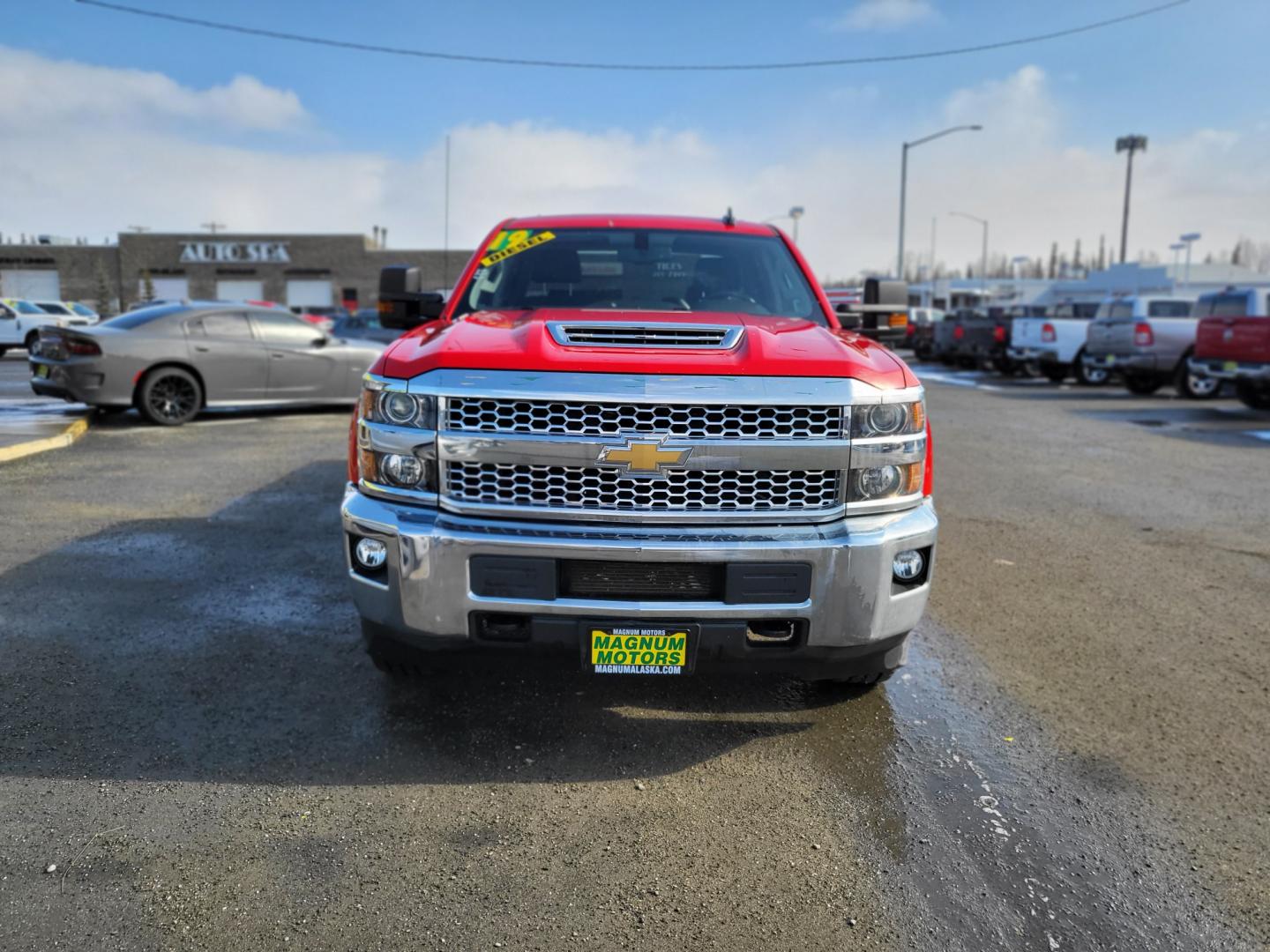 2019 BLUE CHEVROLET SILVERADO 2500H LT (1GC1KSEY5KF) with an 6.6L engine, Automatic transmission, located at 1960 Industrial Drive, Wasilla, 99654, (907) 274-2277, 61.573475, -149.400146 - Photo#1