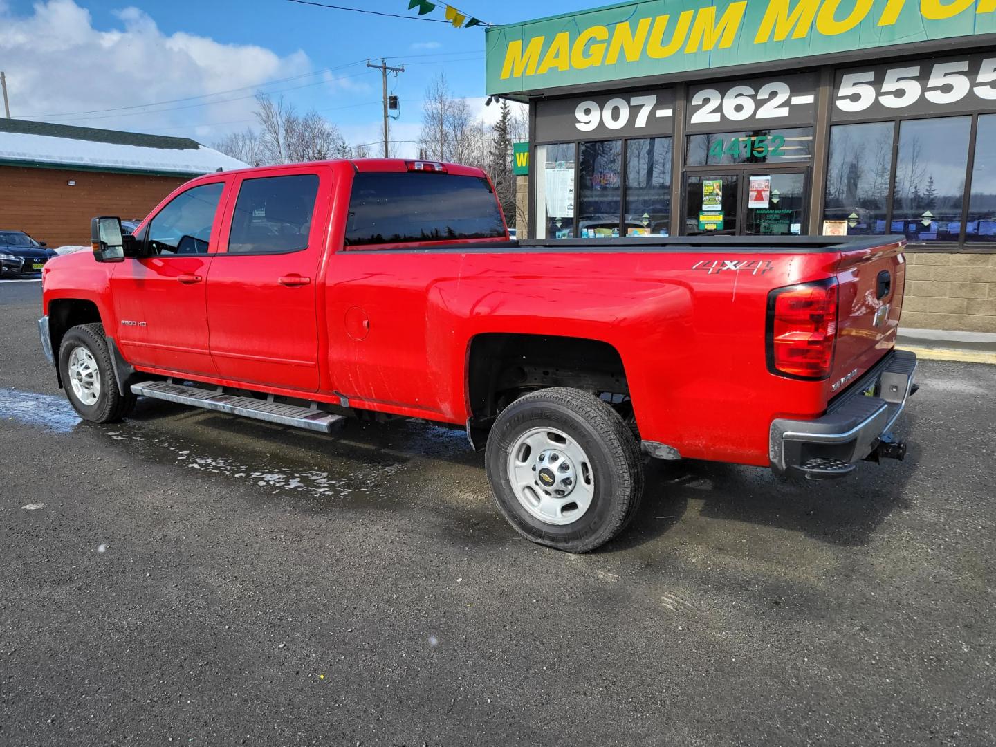 2019 BLUE CHEVROLET SILVERADO 2500H LT (1GC1KSEY5KF) with an 6.6L engine, Automatic transmission, located at 1960 Industrial Drive, Wasilla, 99654, (907) 274-2277, 61.573475, -149.400146 - Photo#3