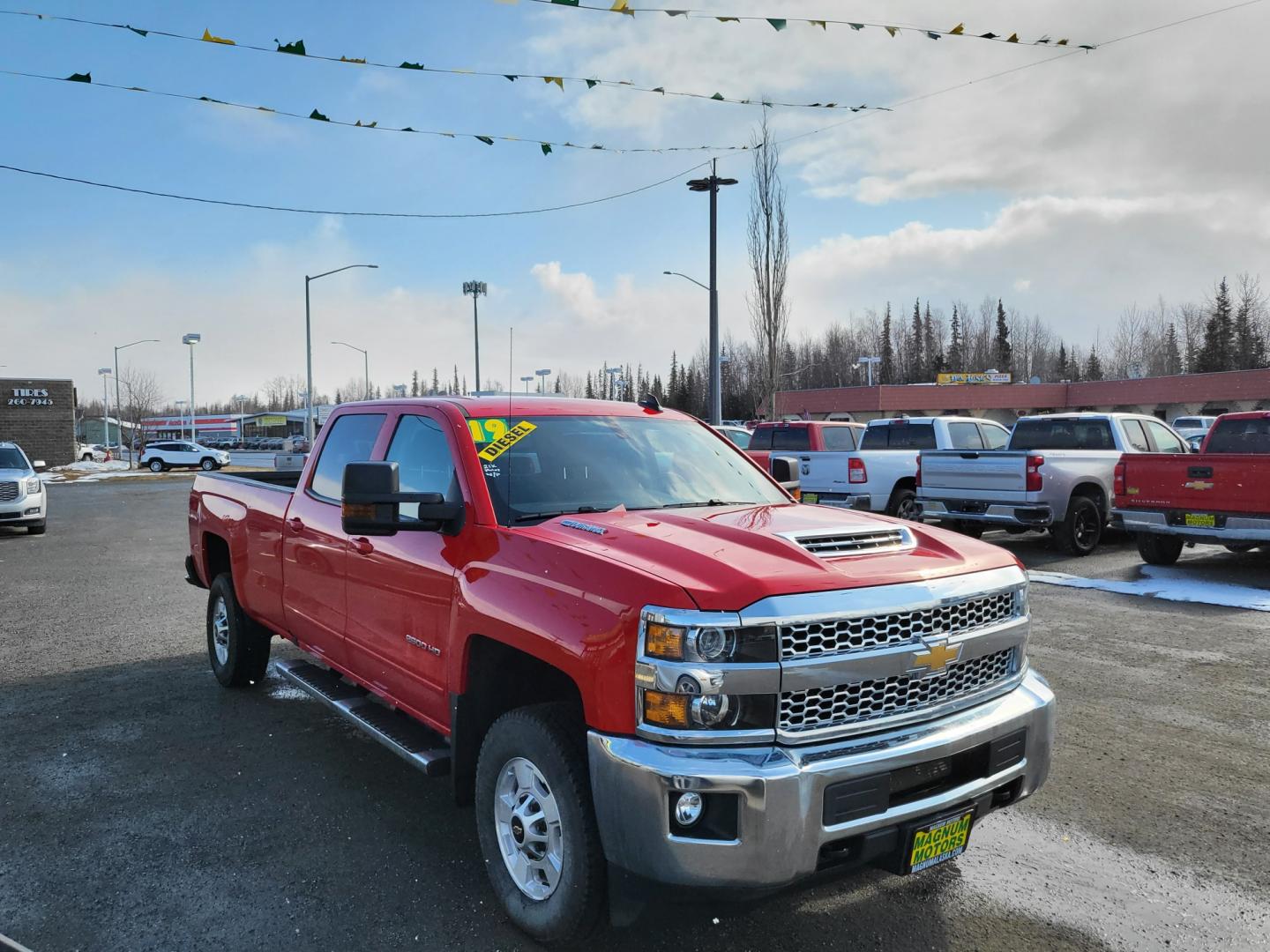 2019 BLUE CHEVROLET SILVERADO 2500H LT (1GC1KSEY5KF) with an 6.6L engine, Automatic transmission, located at 1960 Industrial Drive, Wasilla, 99654, (907) 274-2277, 61.573475, -149.400146 - Photo#7