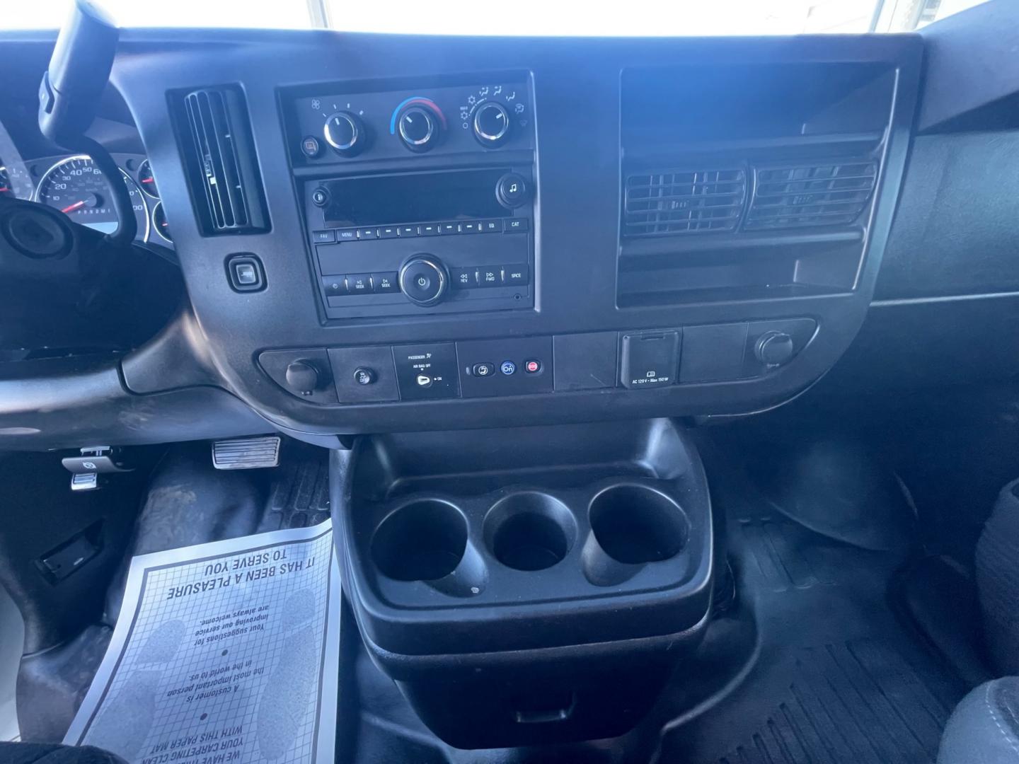 2020 WHITE /Gray CHEVROLET EXPRESS 2500 (1GCWGAFG7L1) with an 6.0L engine, Automatic transmission, located at 1960 Industrial Drive, Wasilla, 99654, (907) 274-2277, 61.573475, -149.400146 - Photo#10