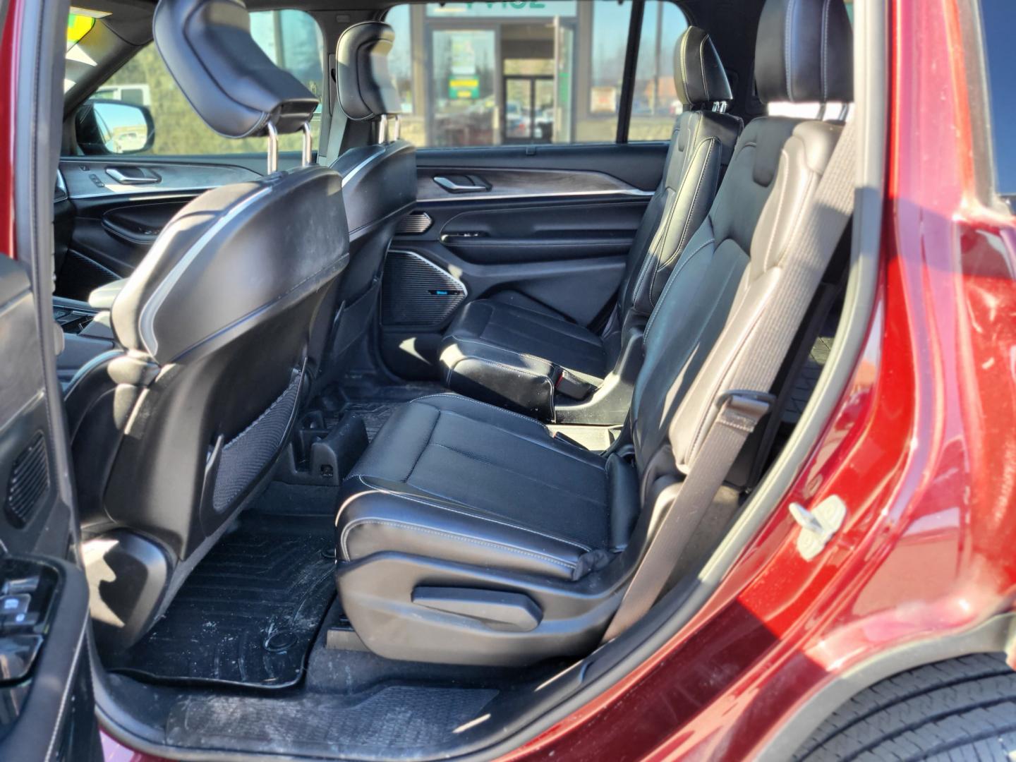 2021 RED /BLACK LEATHER JEEP GRAND CHEROKEE L OVERLAND (1C4RJKDGXM8) with an 3.6L engine, Automatic transmission, located at 1960 Industrial Drive, Wasilla, 99654, (907) 274-2277, 61.573475, -149.400146 - Photo#16