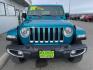 2020 TEAL /Black JEEP WRANGLER UNLIMI SAHARA (1C4HJXENXLW) with an 2.0L engine, Automatic transmission, located at 1960 Industrial Drive, Wasilla, 99654, (907) 274-2277, 61.573475, -149.400146 - Photo#6