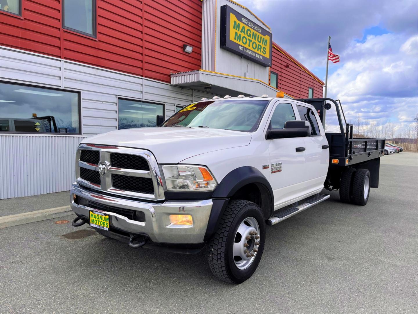 2016 WHITE RAM 5500 (3C7WRNFJ3GG) with an 6.4L engine, Automatic transmission, located at 1960 Industrial Drive, Wasilla, 99654, (907) 274-2277, 61.573475, -149.400146 - Photo#0