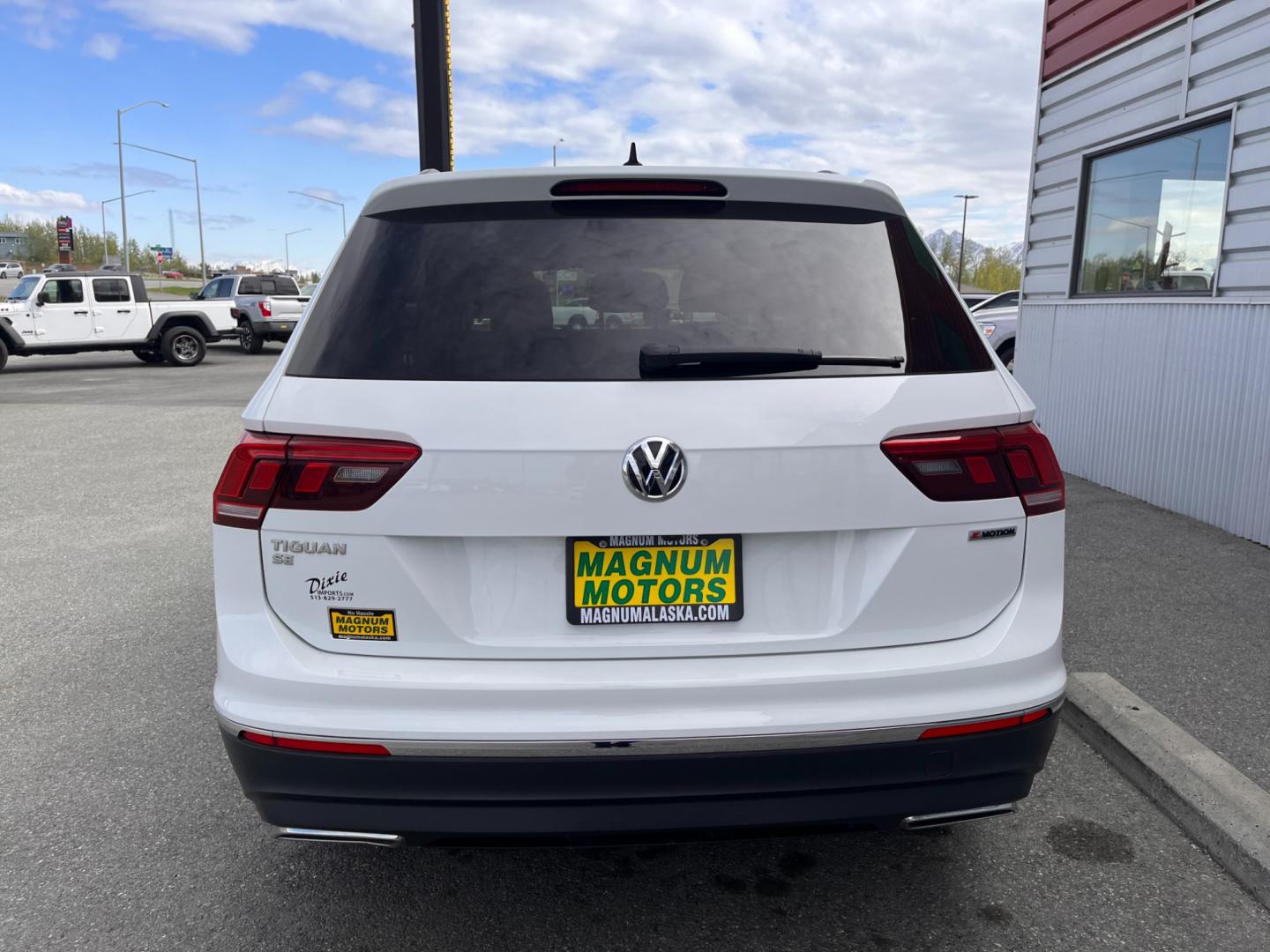 2020 Volkswagen Tiguan SE 4Motion AWD (3VV2B7AX8LM) with an 2.0L L4 DOHC 16V TURBO engine, 8A transmission, located at 1960 Industrial Drive, Wasilla, 99654, (907) 274-2277, 61.573475, -149.400146 - Photo#4