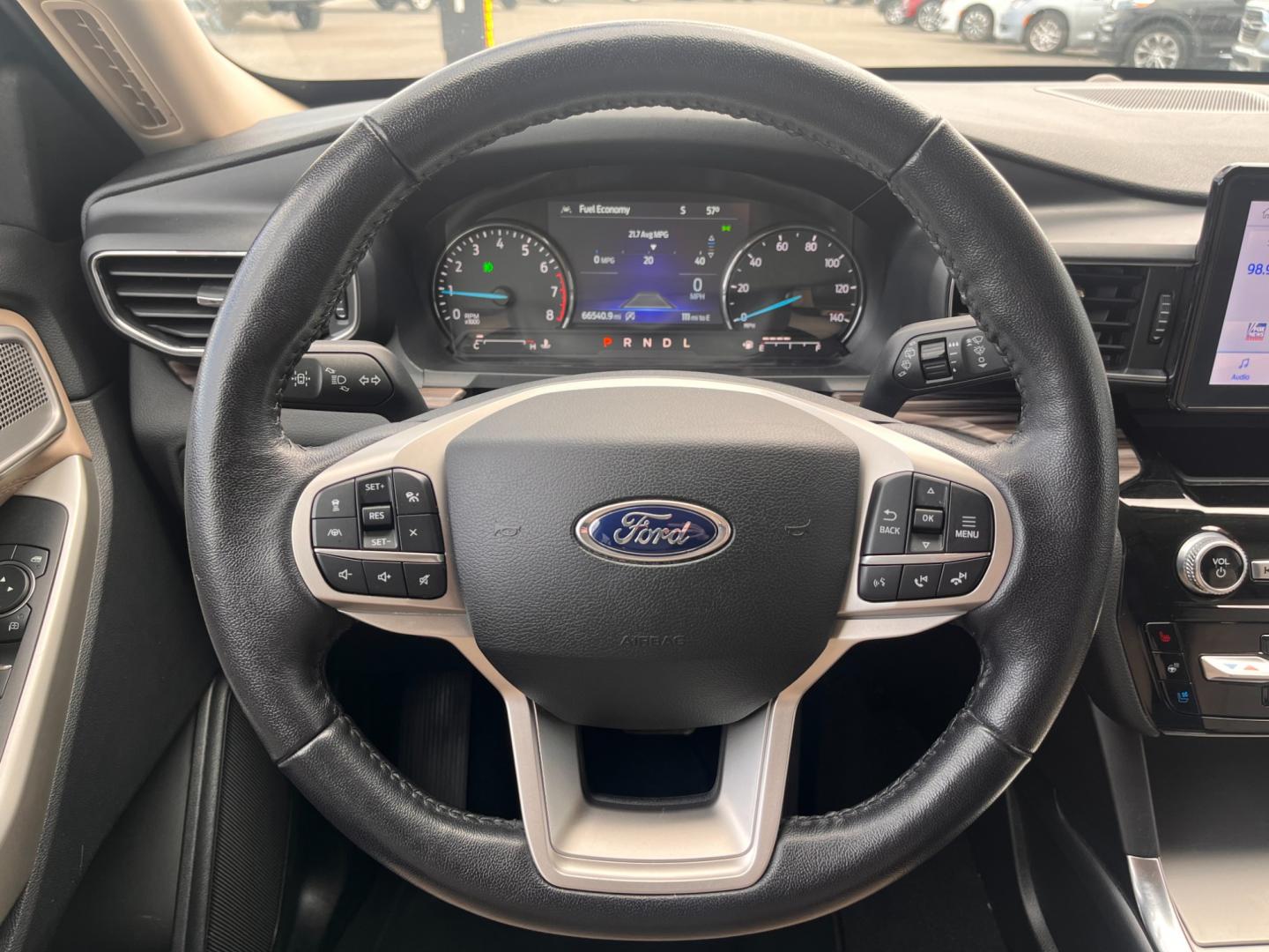 2021 WHITE /white leather FORD EXPLORER LIMITED (1FMSK8FH9MG) with an 2.3L engine, Automatic transmission, located at 1960 Industrial Drive, Wasilla, 99654, (907) 274-2277, 61.573475, -149.400146 - Photo#14