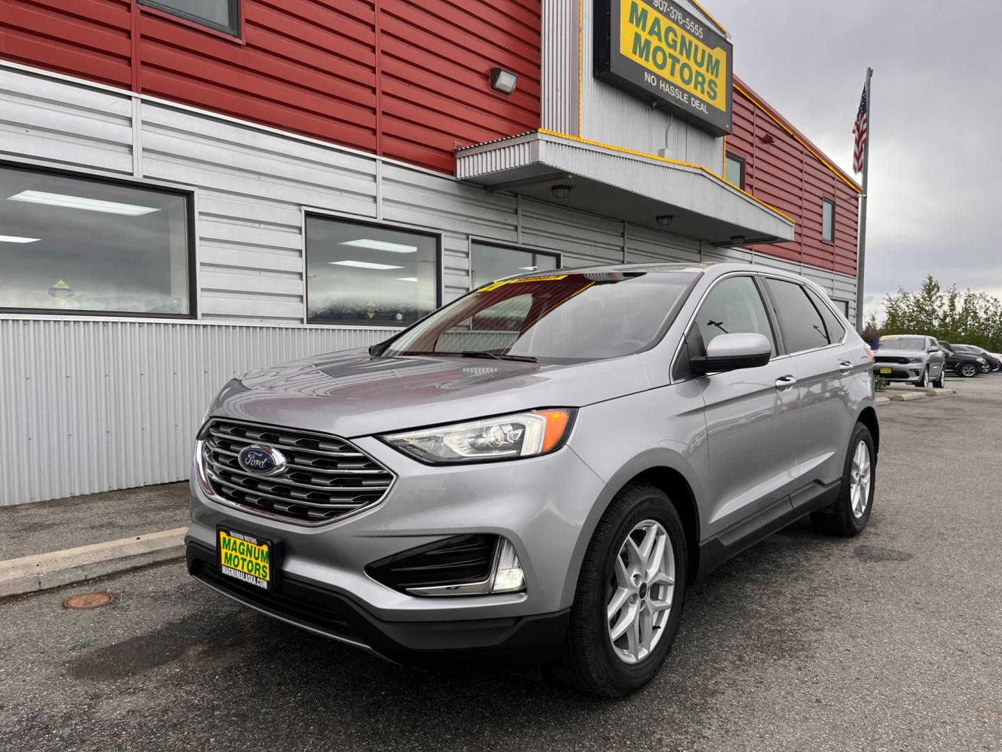 2021 Ford Edge SEL AWD (2FMPK4J92MB) with an 2.0L L4 DOHC 16V engine, 6A transmission, located at 1960 Industrial Drive, Wasilla, 99654, (907) 274-2277, 61.573475, -149.400146 - Photo#2