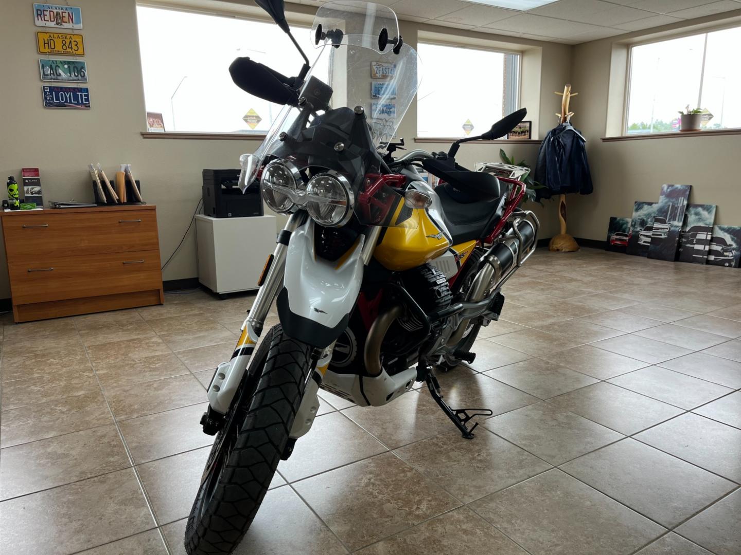 2020 Moto Guzzi Adventure - (ZGUKWU006LM) with an V85TT engine, located at 1960 Industrial Drive, Wasilla, 99654, (907) 274-2277, 61.573475, -149.400146 - Photo#1