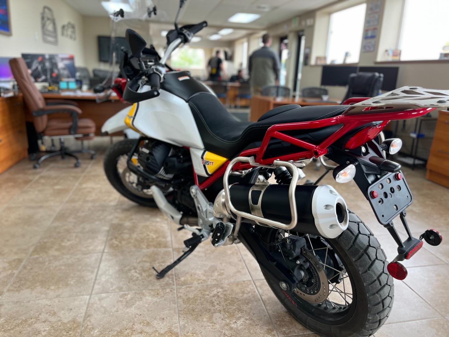 2020 Moto Guzzi Adventure - (ZGUKWU006LM) with an V85TT engine, located at 1960 Industrial Drive, Wasilla, 99654, (907) 274-2277, 61.573475, -149.400146 - Photo#5