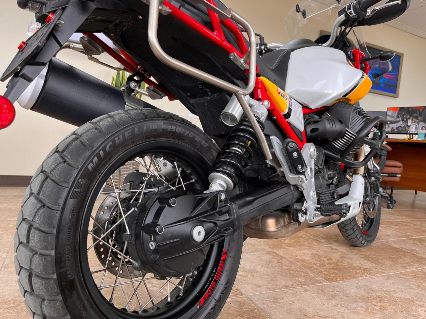 2020 Moto Guzzi Adventure - (ZGUKWU006LM) with an V85TT engine, located at 1960 Industrial Drive, Wasilla, 99654, (907) 274-2277, 61.573475, -149.400146 - Photo#7