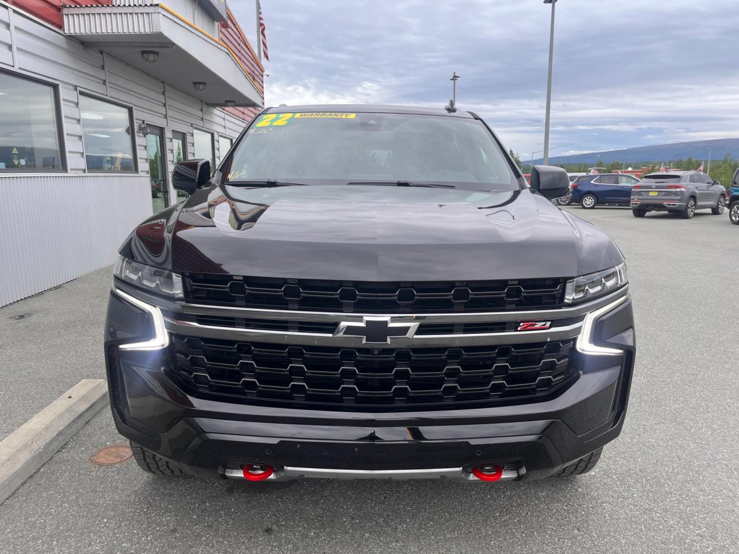 2022 Black Chevrolet Suburban Z71 (1GNSKDKD5NR) with an 5.3L V8 OHV 16V engine, 10A transmission, located at 1960 Industrial Drive, Wasilla, 99654, (907) 274-2277, 61.573475, -149.400146 - Photo#6