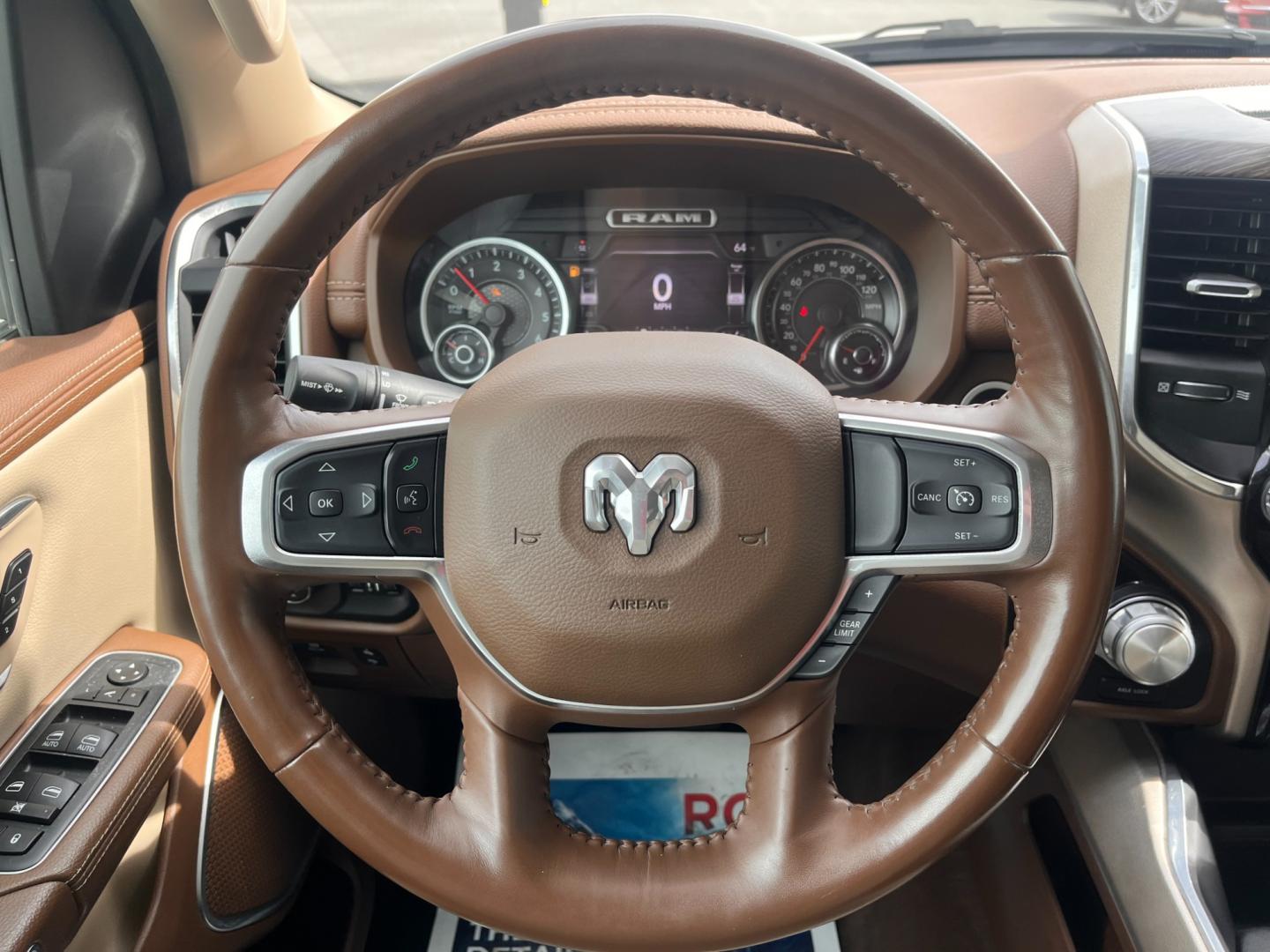 2020 WHITE RAM 1500 LARAMIE (1C6SRFRTXLN) with an 5.7L engine, Automatic transmission, located at 1960 Industrial Drive, Wasilla, 99654, (907) 274-2277, 61.573475, -149.400146 - Photo#14