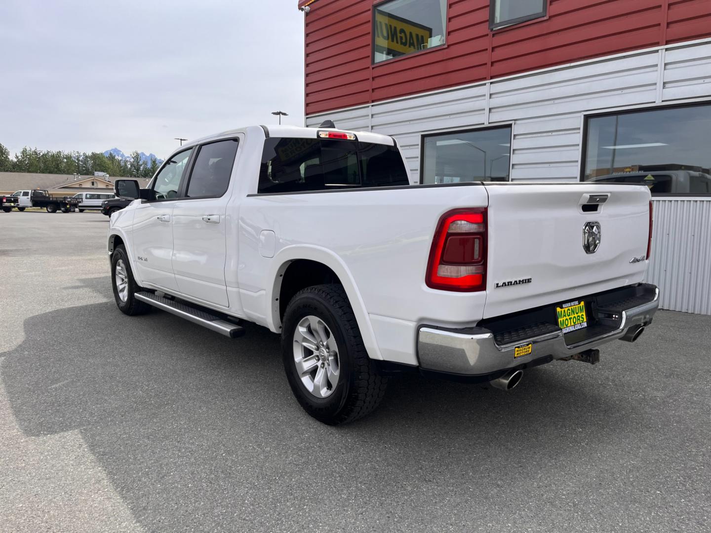 2020 WHITE RAM 1500 LARAMIE (1C6SRFRTXLN) with an 5.7L engine, Automatic transmission, located at 1960 Industrial Drive, Wasilla, 99654, (907) 274-2277, 61.573475, -149.400146 - Photo#2