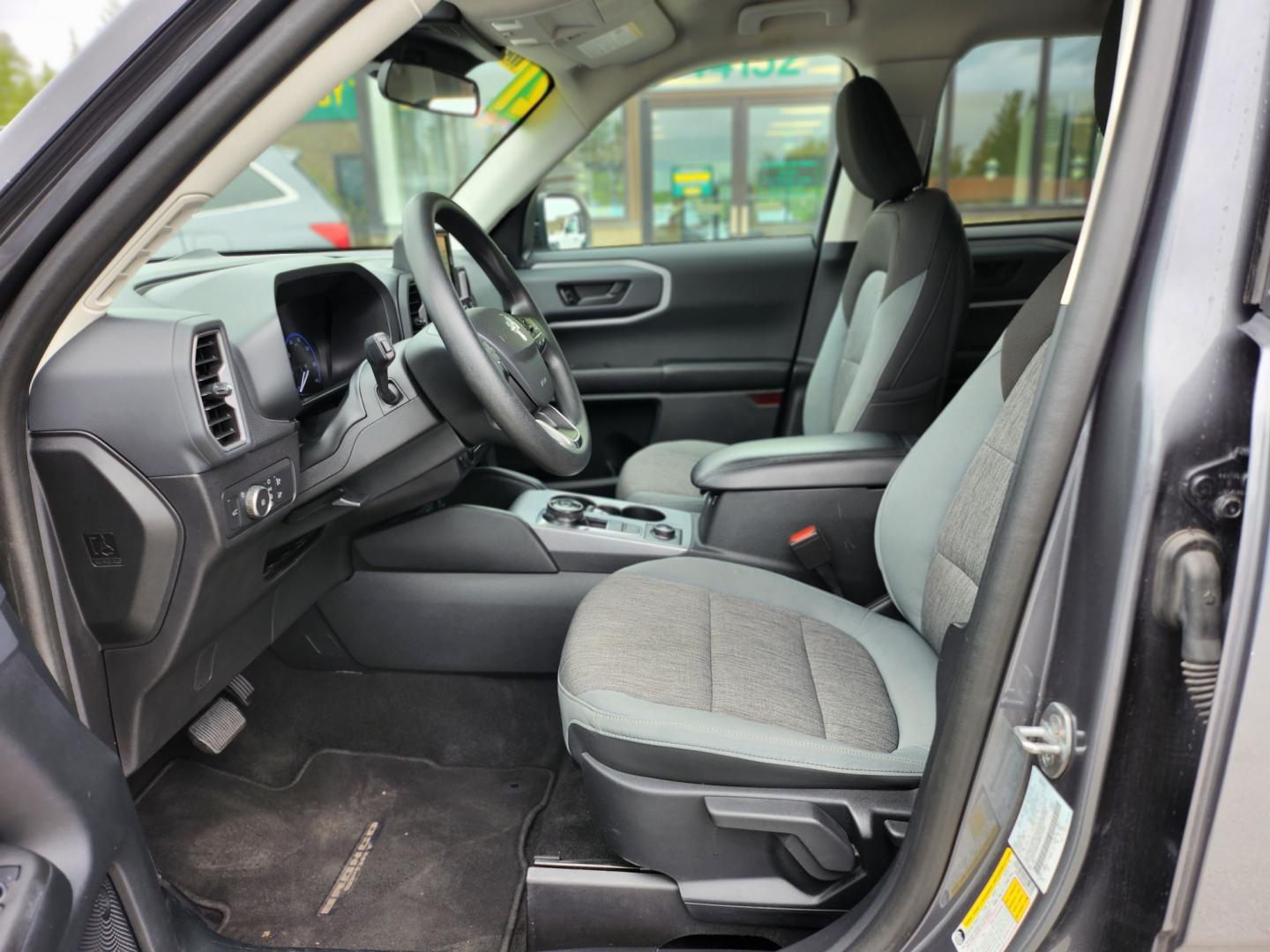 2021 Gray /GRAY Ford Bronco Sport Big Bend (3FMCR9B66MR) with an 1.5L L3 engine, 8A transmission, located at 1960 Industrial Drive, Wasilla, 99654, (907) 274-2277, 61.573475, -149.400146 - Photo#11