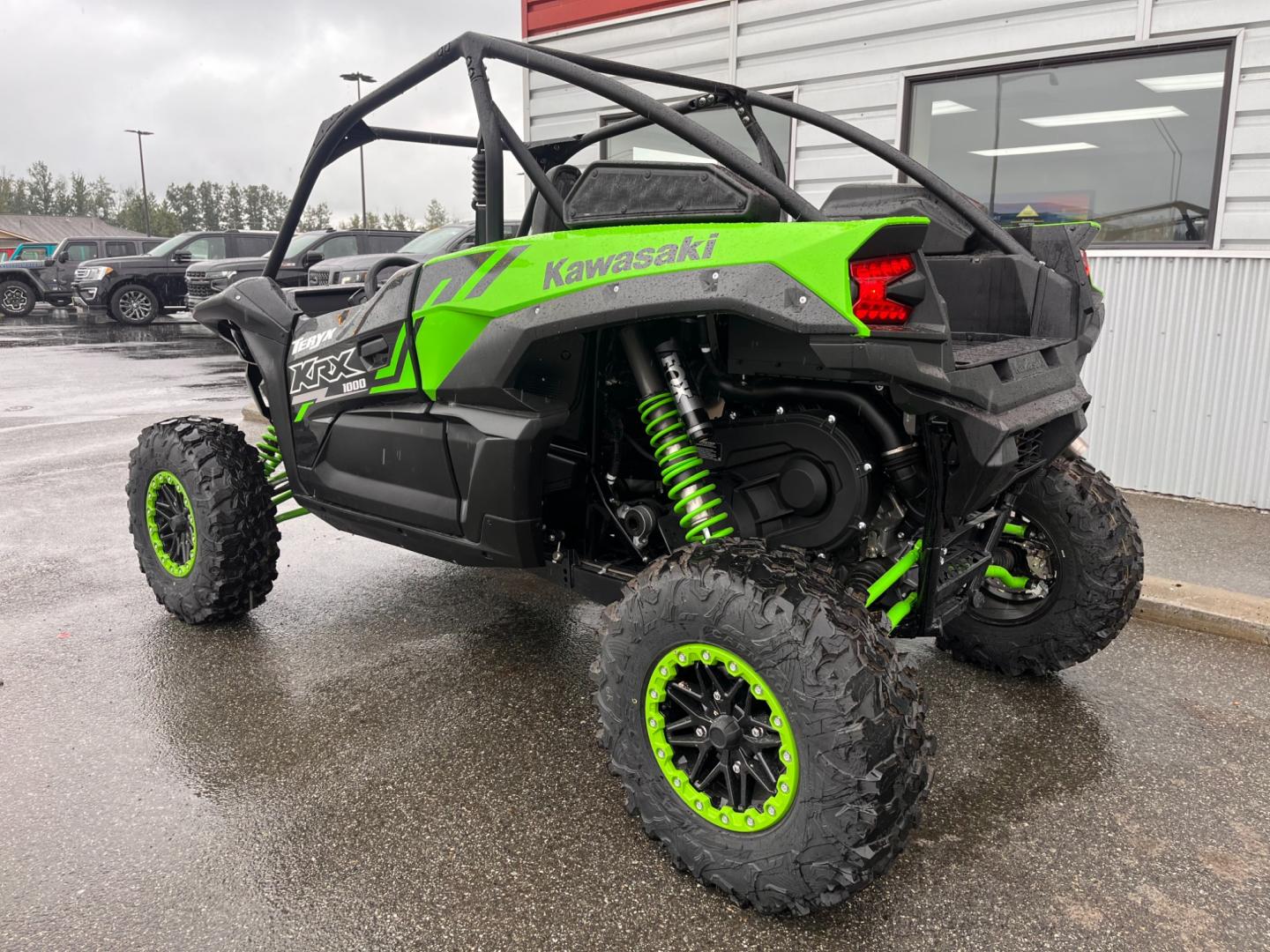 2023 GREEN KAWASAKI TERYX KRX 1000 utv (JKARFCA19PB) , Automatic transmission, located at 1960 Industrial Drive, Wasilla, 99654, (907) 274-2277, 61.573475, -149.400146 - Photo#3