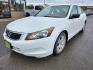 2008 WHITE /TAN HONDA ACCORD LX-P (1HGCP25498A) with an 2.4L engine, 5-Speed Manual transmission, located at 1960 Industrial Drive, Wasilla, 99654, (907) 274-2277, 61.573475, -149.400146 - Photo#2