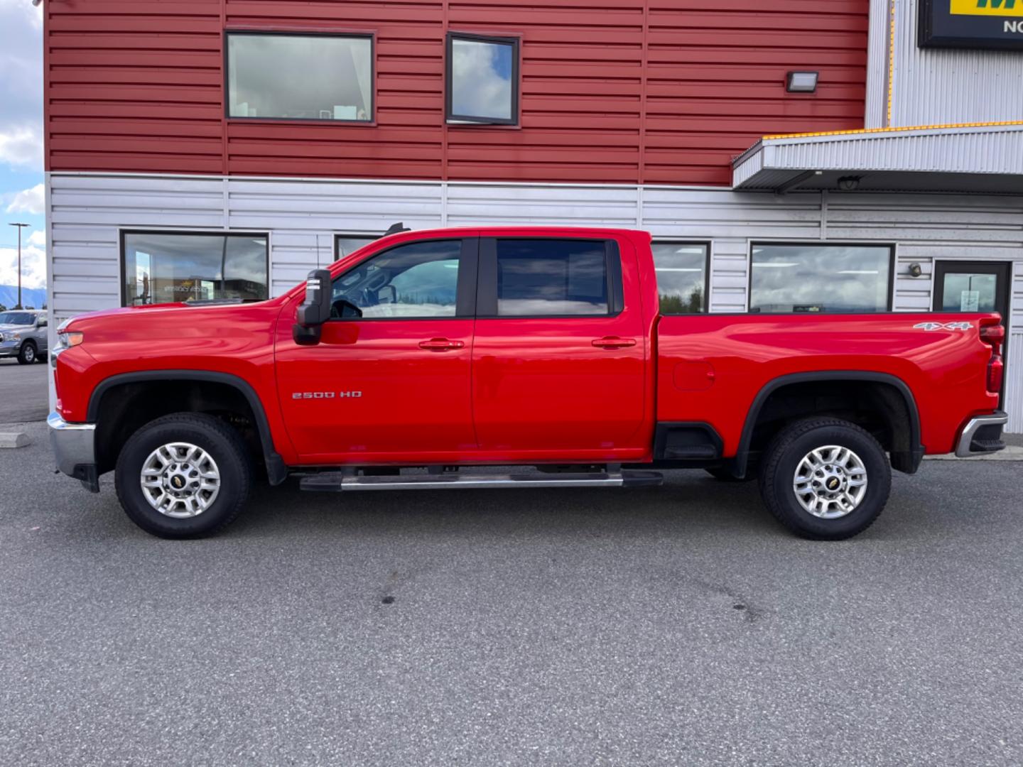 2022 RED CHEVROLET SILVERADO 2500H LT (1GC4YNE73NF) with an 6.6L engine, Automatic transmission, located at 1960 Industrial Drive, Wasilla, 99654, (907) 274-2277, 61.573475, -149.400146 - Photo#1