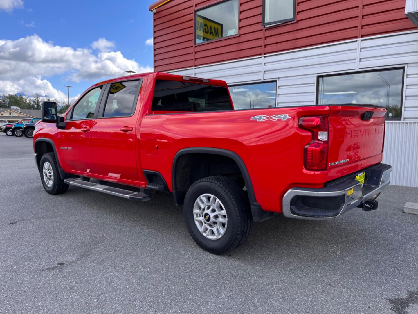 2022 RED CHEVROLET SILVERADO 2500H LT (1GC4YNE73NF) with an 6.6L engine, Automatic transmission, located at 1960 Industrial Drive, Wasilla, 99654, (907) 274-2277, 61.573475, -149.400146 - Photo#2