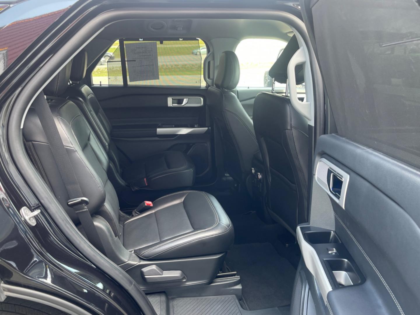 2022 BLACK /black leather FORD EXPLORER LIMITED (1FMSK8FH4NG) with an 2.3L engine, Automatic transmission, located at 1960 Industrial Drive, Wasilla, 99654, (907) 274-2277, 61.573475, -149.400146 - Photo#6