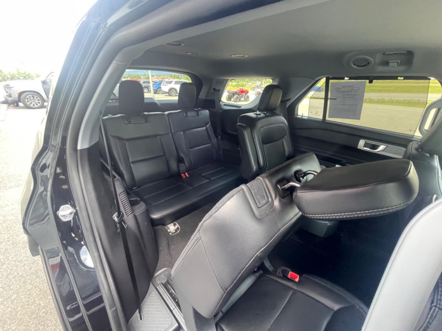 2022 BLACK /black leather FORD EXPLORER LIMITED (1FMSK8FH4NG) with an 2.3L engine, Automatic transmission, located at 1960 Industrial Drive, Wasilla, 99654, (907) 274-2277, 61.573475, -149.400146 - Photo#8