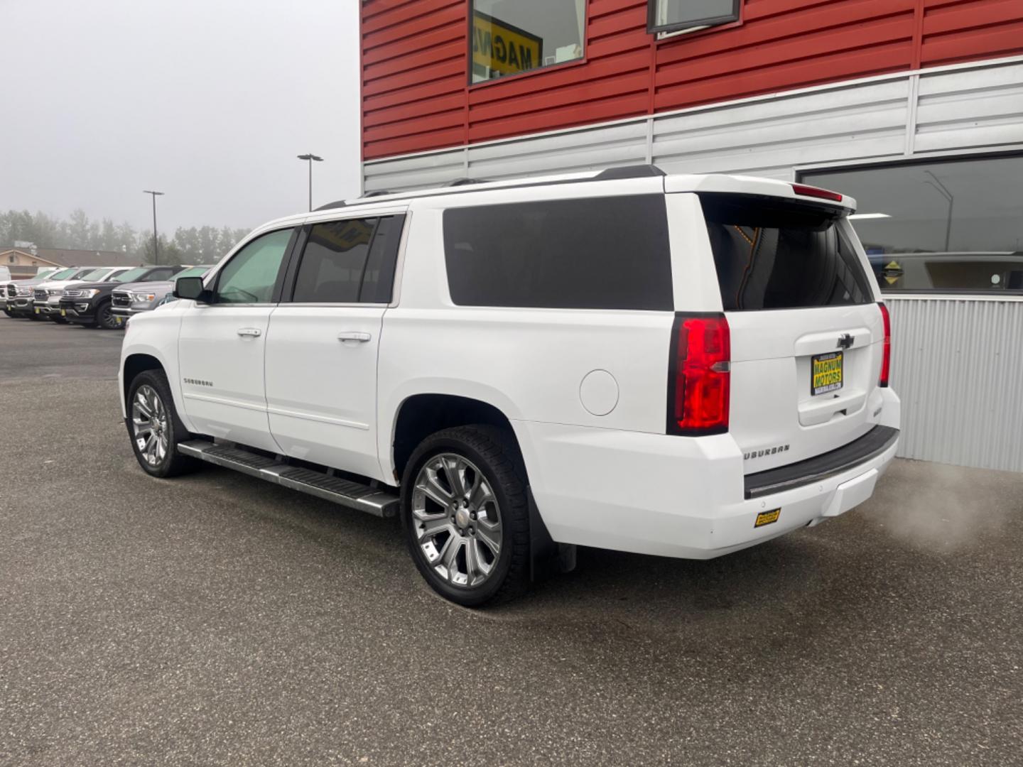 2017 WHITE CHEVROLET SUBURBAN PREMIER (1GNSKJKC3HR) with an 5.3L engine, Automatic transmission, located at 1960 Industrial Drive, Wasilla, 99654, (907) 274-2277, 61.573475, -149.400146 - Photo#2