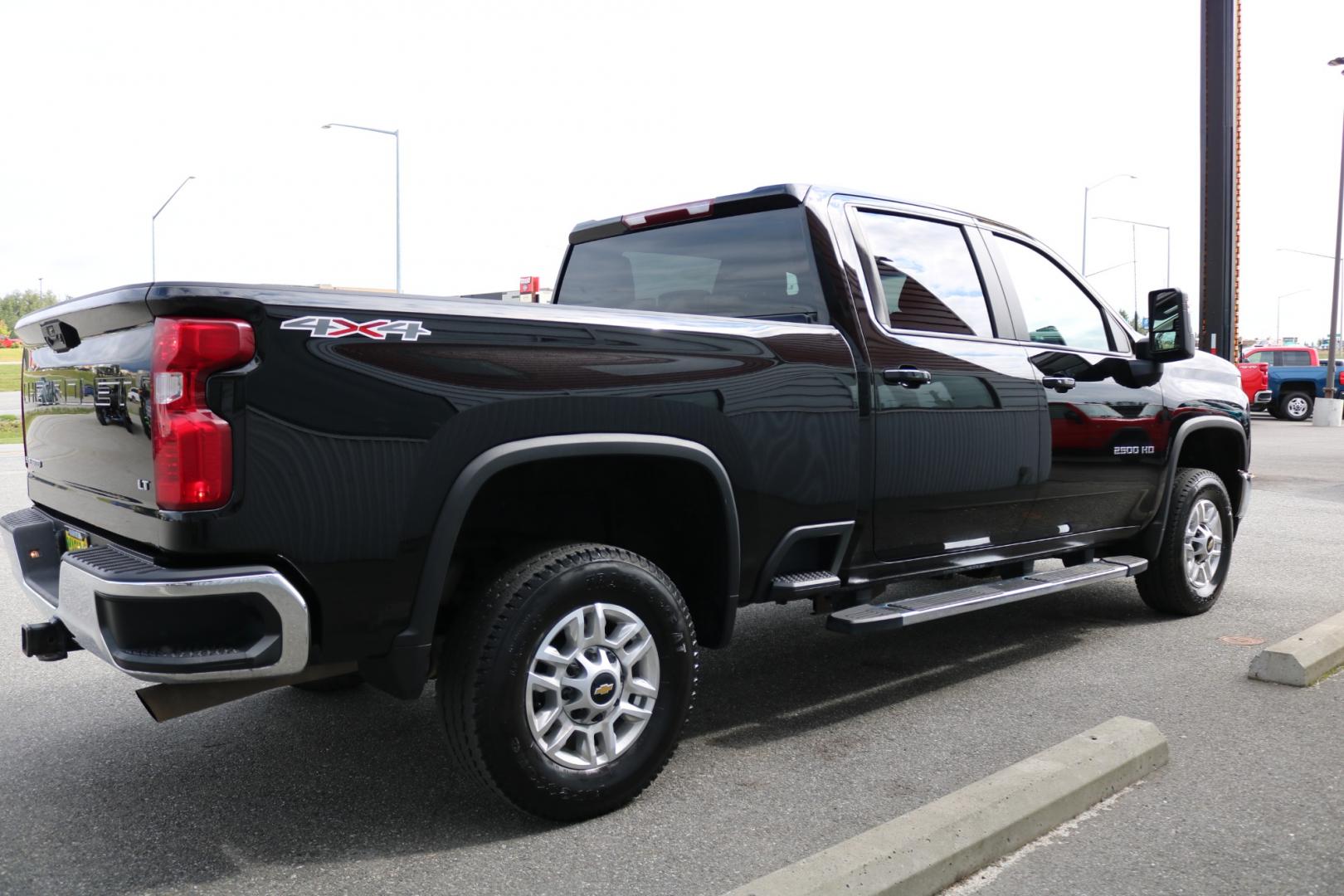 2022 BLACK CHEVROLET SILVERADO 2500H LT (1GC4YNE79NF) with an 6.6L engine, Automatic transmission, located at 1960 Industrial Drive, Wasilla, 99654, (907) 274-2277, 61.573475, -149.400146 - Photo#3