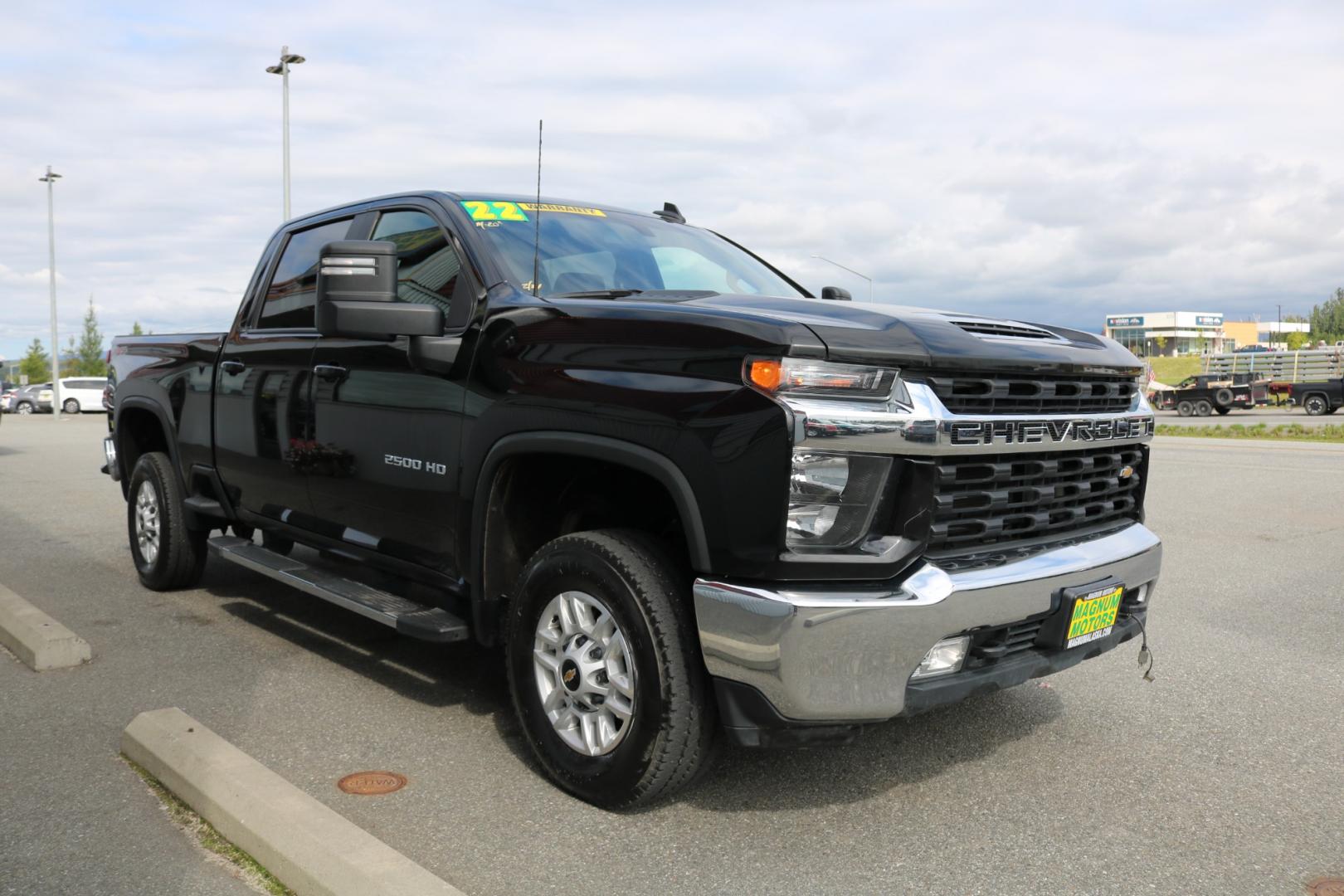 2022 BLACK CHEVROLET SILVERADO 2500H LT (1GC4YNE79NF) with an 6.6L engine, Automatic transmission, located at 1960 Industrial Drive, Wasilla, 99654, (907) 274-2277, 61.573475, -149.400146 - Photo#4