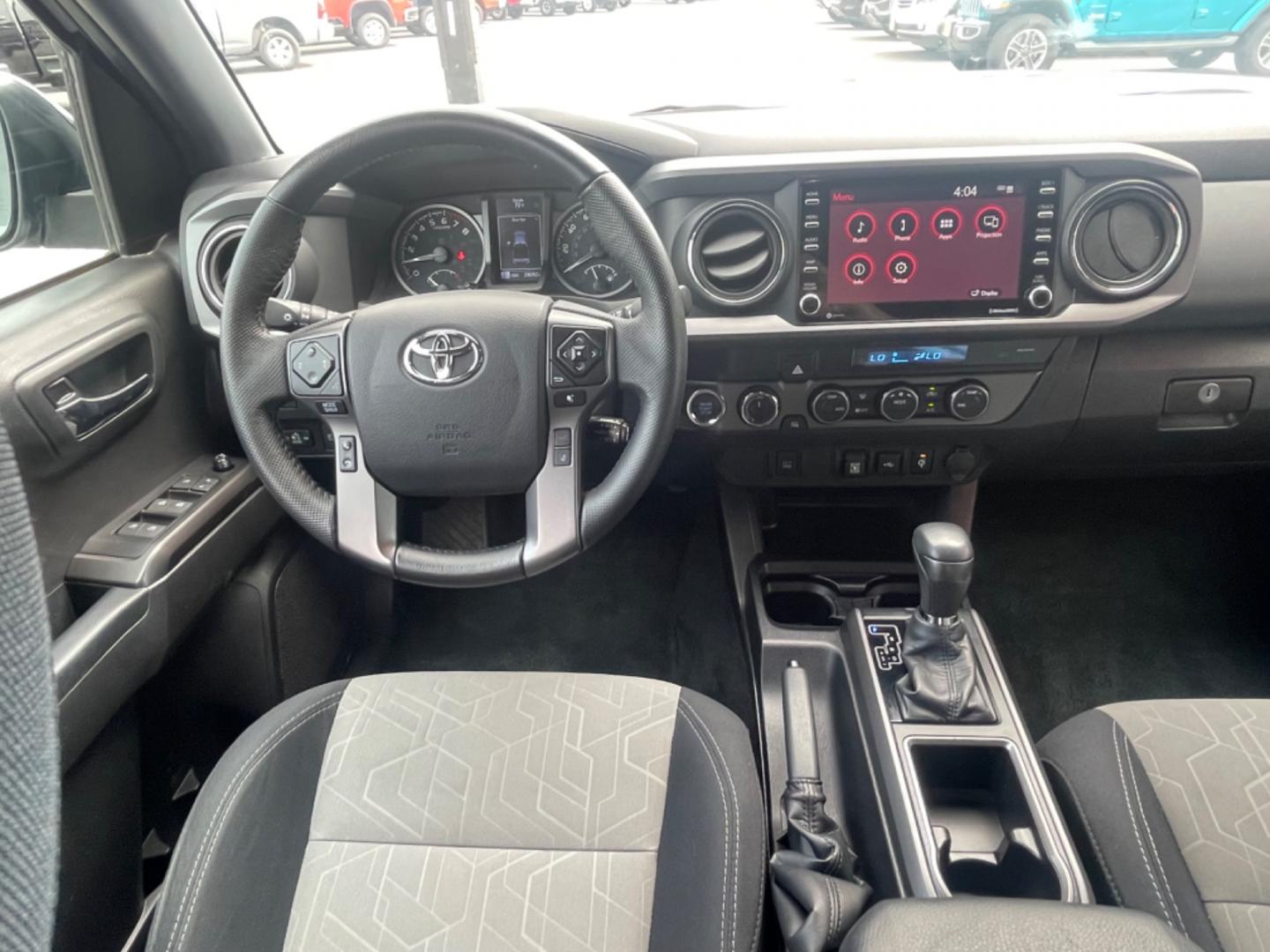 2022 SILVER /Black TOYOTA TACOMA trd V6 (3TMCZ5AN1NM) with an 3.5L engine, Automatic transmission, located at 1960 Industrial Drive, Wasilla, 99654, (907) 274-2277, 61.573475, -149.400146 - Photo#10