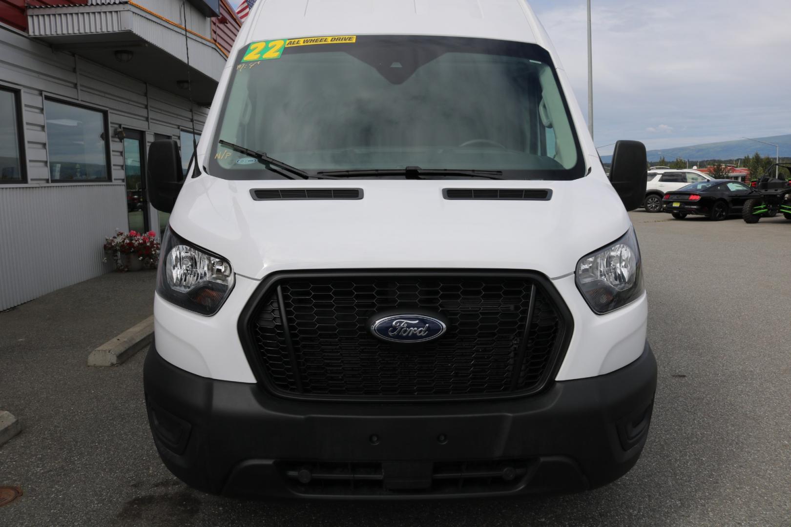 2022 WHITE /Black FORD TRANSIT 250 (1FTBR2XGXNK) with an 3.5L engine, Automatic transmission, located at 1960 Industrial Drive, Wasilla, 99654, (907) 274-2277, 61.573475, -149.400146 - Photo#7