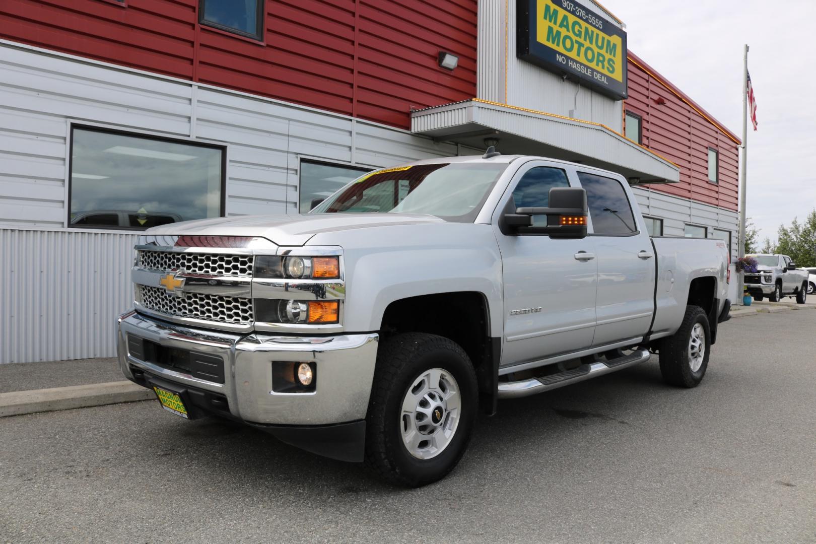 2019 Chevrolet Silverado 2500HD LT 4WD (1GC1KSEG7KF) with an 6.0L V8 OHV 16V FFV engine, 6A transmission, located at 1960 Industrial Drive, Wasilla, 99654, (907) 274-2277, 61.573475, -149.400146 - Photo#1