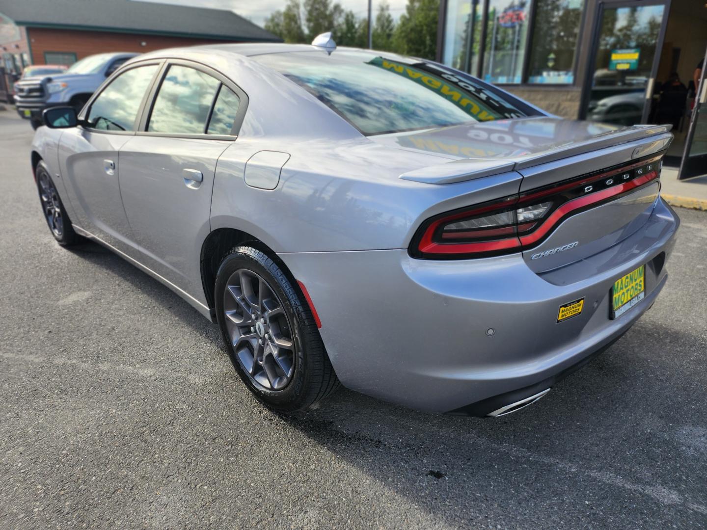 2018 SILVER /BLACK LEATHER DODGE CHARGER GT (2C3CDXJGXJH) with an 3.6L engine, Automatic transmission, located at 1960 Industrial Drive, Wasilla, 99654, (907) 274-2277, 61.573475, -149.400146 - Photo#8