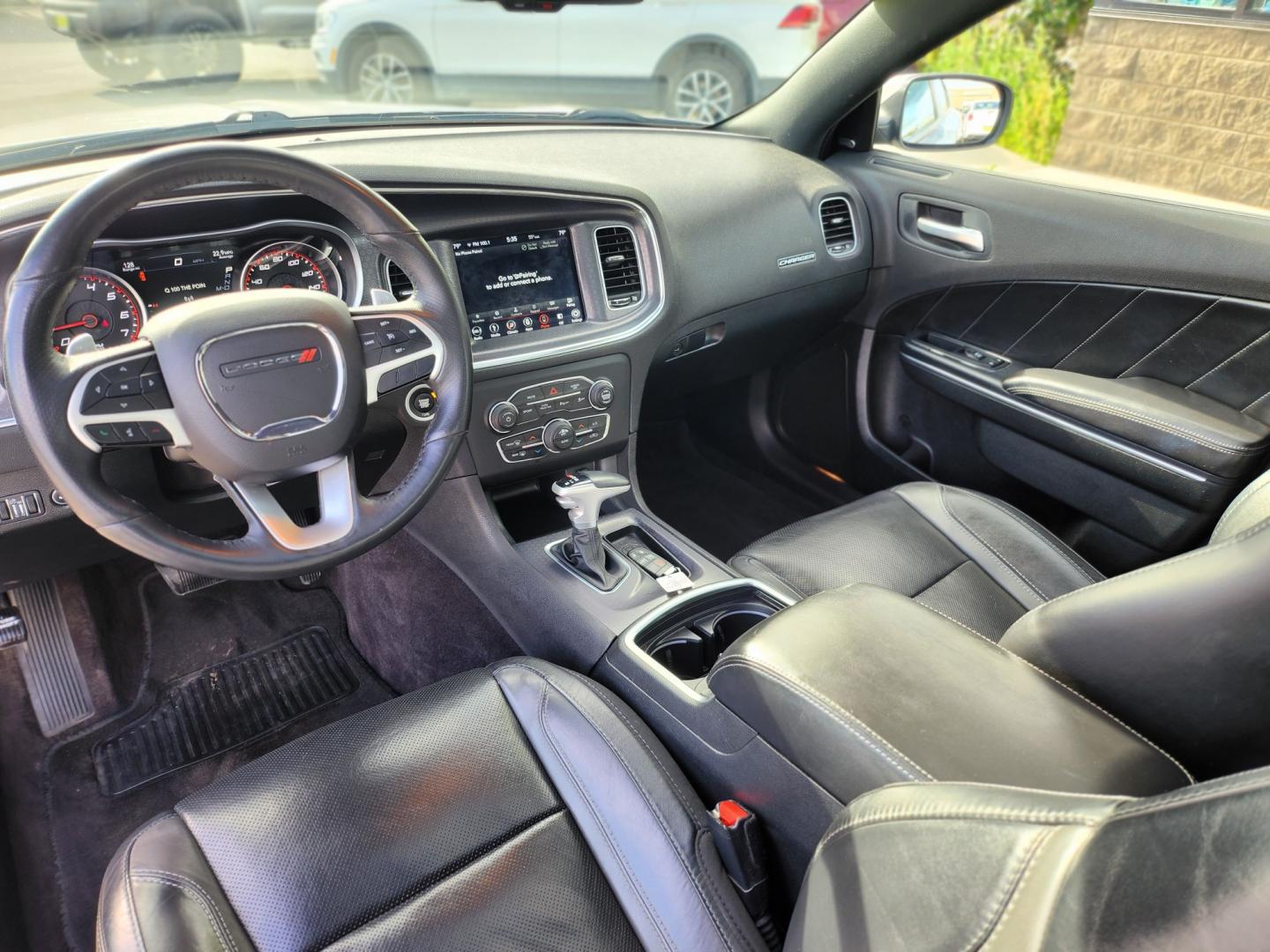 2018 SILVER /BLACK LEATHER DODGE CHARGER GT (2C3CDXJGXJH) with an 3.6L engine, Automatic transmission, located at 1960 Industrial Drive, Wasilla, 99654, (907) 274-2277, 61.573475, -149.400146 - Photo#11