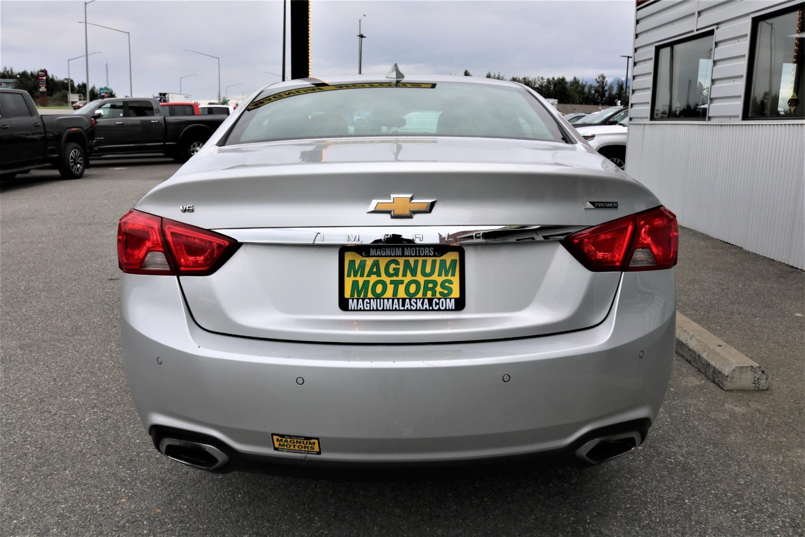 2020 SILVER /black leather CHEVROLET IMPALA PREMIER (1G1105S35LU) with an 3.6L engine, Automatic transmission, located at 1960 Industrial Drive, Wasilla, 99654, (907) 274-2277, 61.573475, -149.400146 - Photo#3