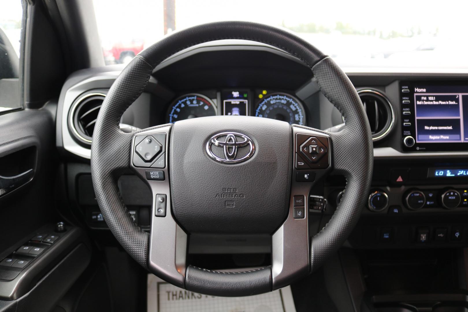 2022 WHITE /Black TOYOTA TACOMA TRD off road (3TMCZ5AN9NM) with an 3.5L engine, Automatic transmission, located at 1960 Industrial Drive, Wasilla, 99654, (907) 274-2277, 61.573475, -149.400146 - Photo#13