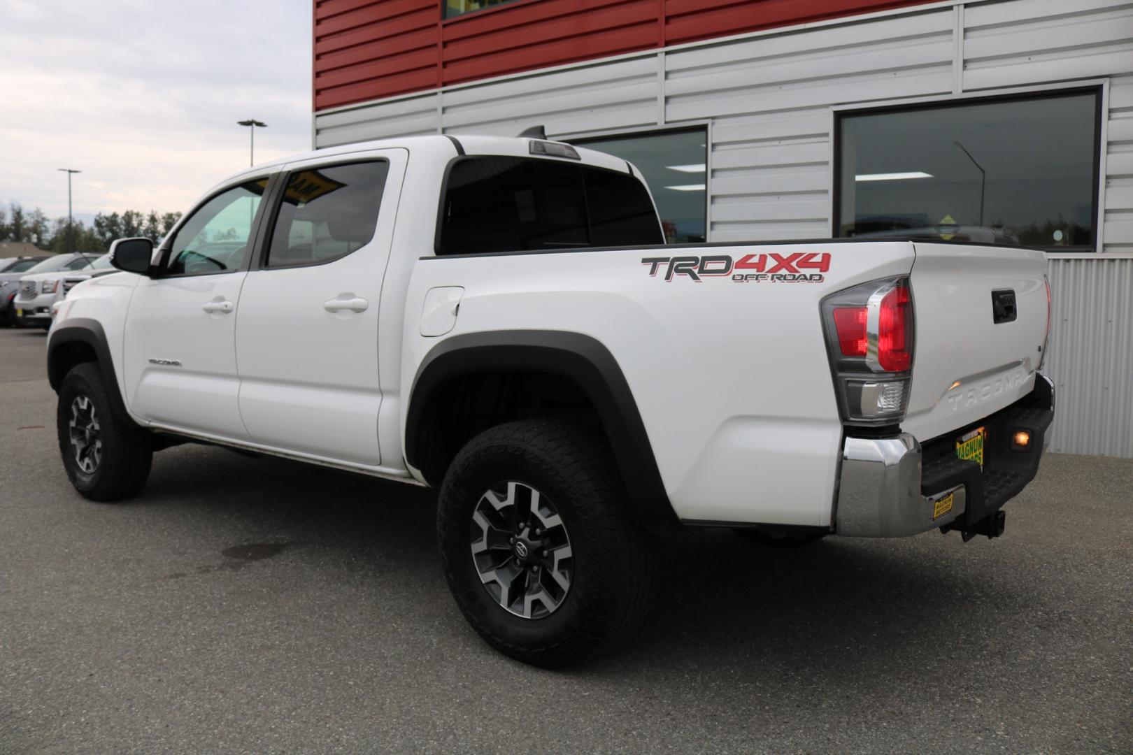 2022 WHITE /Black TOYOTA TACOMA TRD off road (3TMCZ5AN9NM) with an 3.5L engine, Automatic transmission, located at 1960 Industrial Drive, Wasilla, 99654, (907) 274-2277, 61.573475, -149.400146 - Photo#2