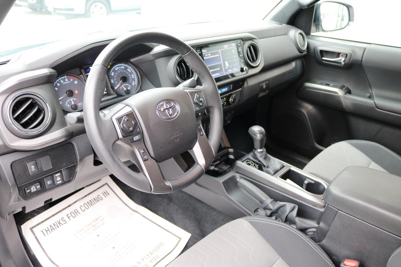 2022 WHITE /Black TOYOTA TACOMA TRD off road (3TMCZ5AN9NM) with an 3.5L engine, Automatic transmission, located at 1960 Industrial Drive, Wasilla, 99654, (907) 274-2277, 61.573475, -149.400146 - Photo#7